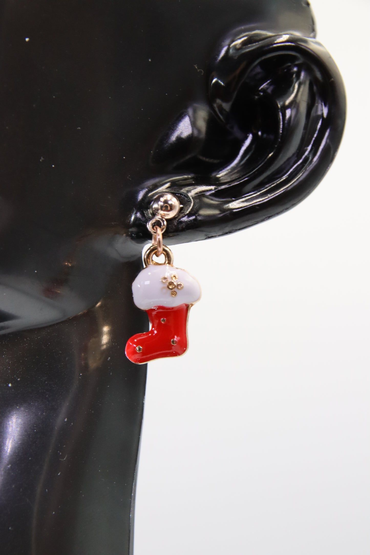 Christmas Earrings, Rose Gold Colour (Various) - Limited Edition
