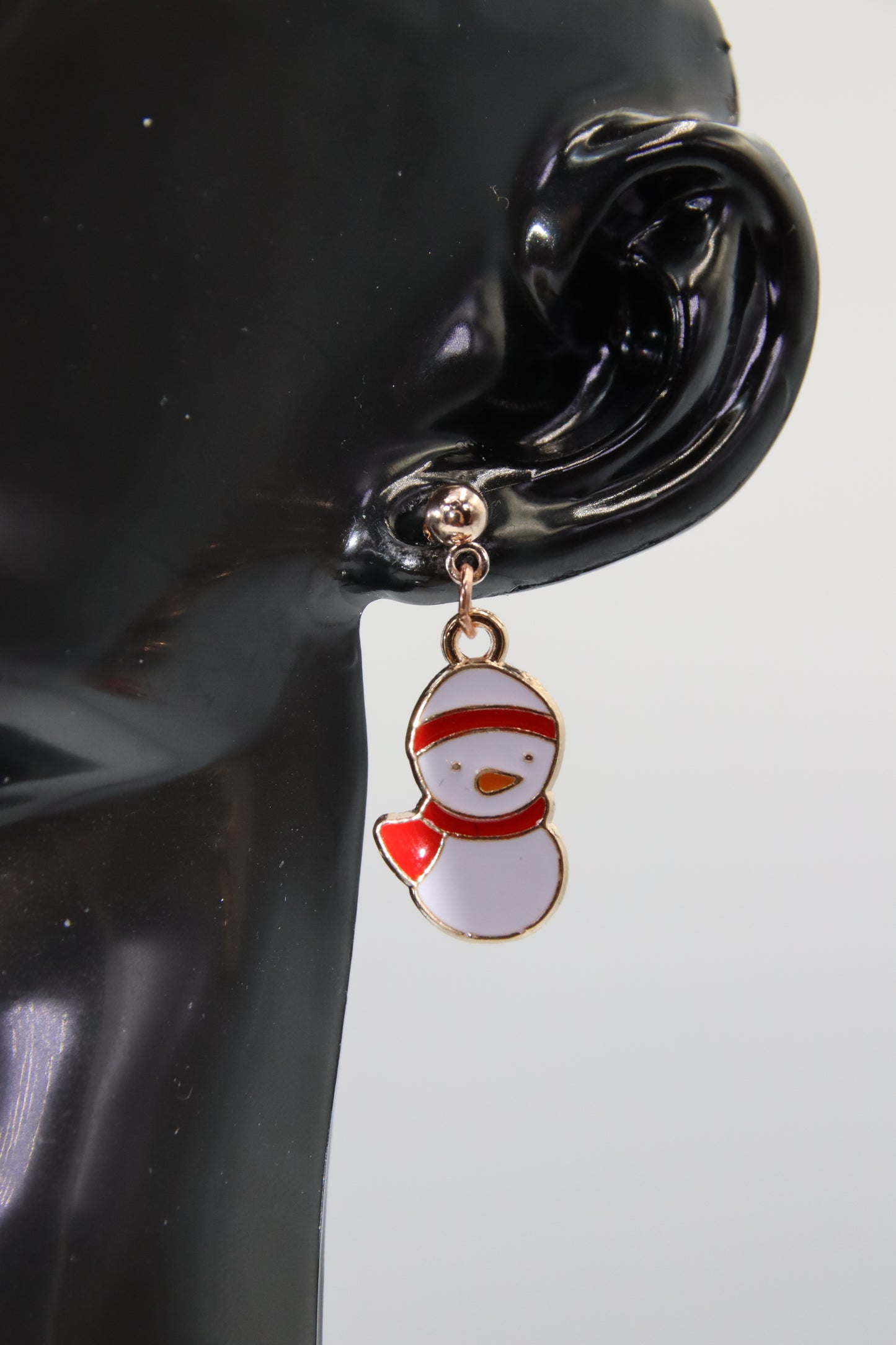Christmas Earrings, Rose Gold Colour (Various) - Limited Edition