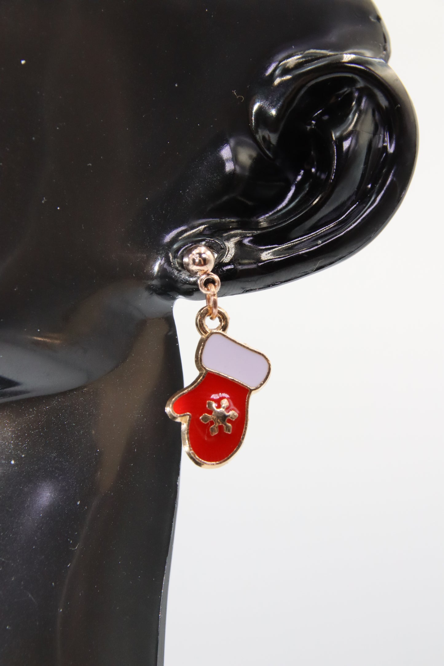 Christmas Earrings, Rose Gold Colour (Various) - Limited Edition