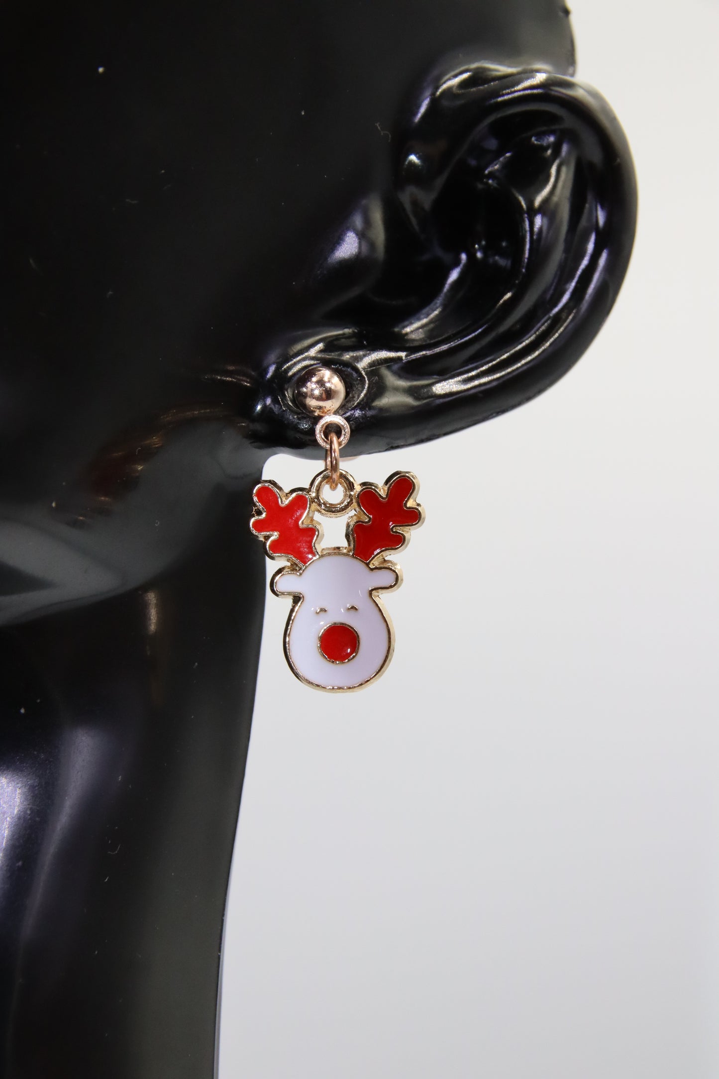 Christmas Earrings, Rose Gold Colour (Various) - Limited Edition