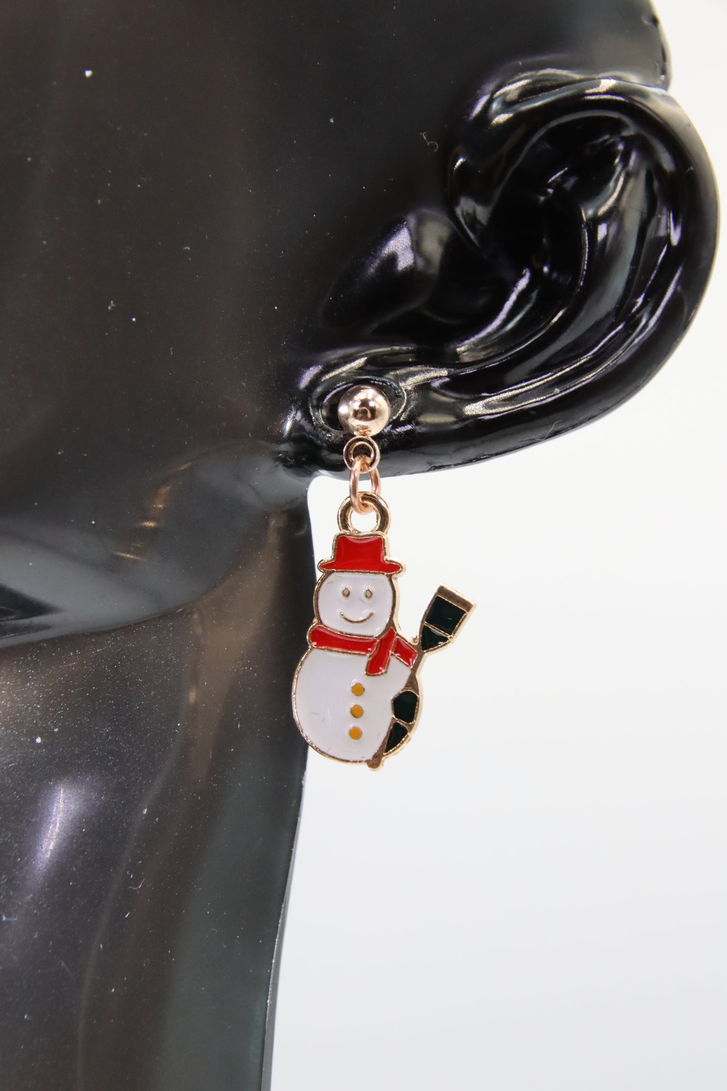 Christmas Earrings, Rose Gold Colour (Various) - Limited Edition