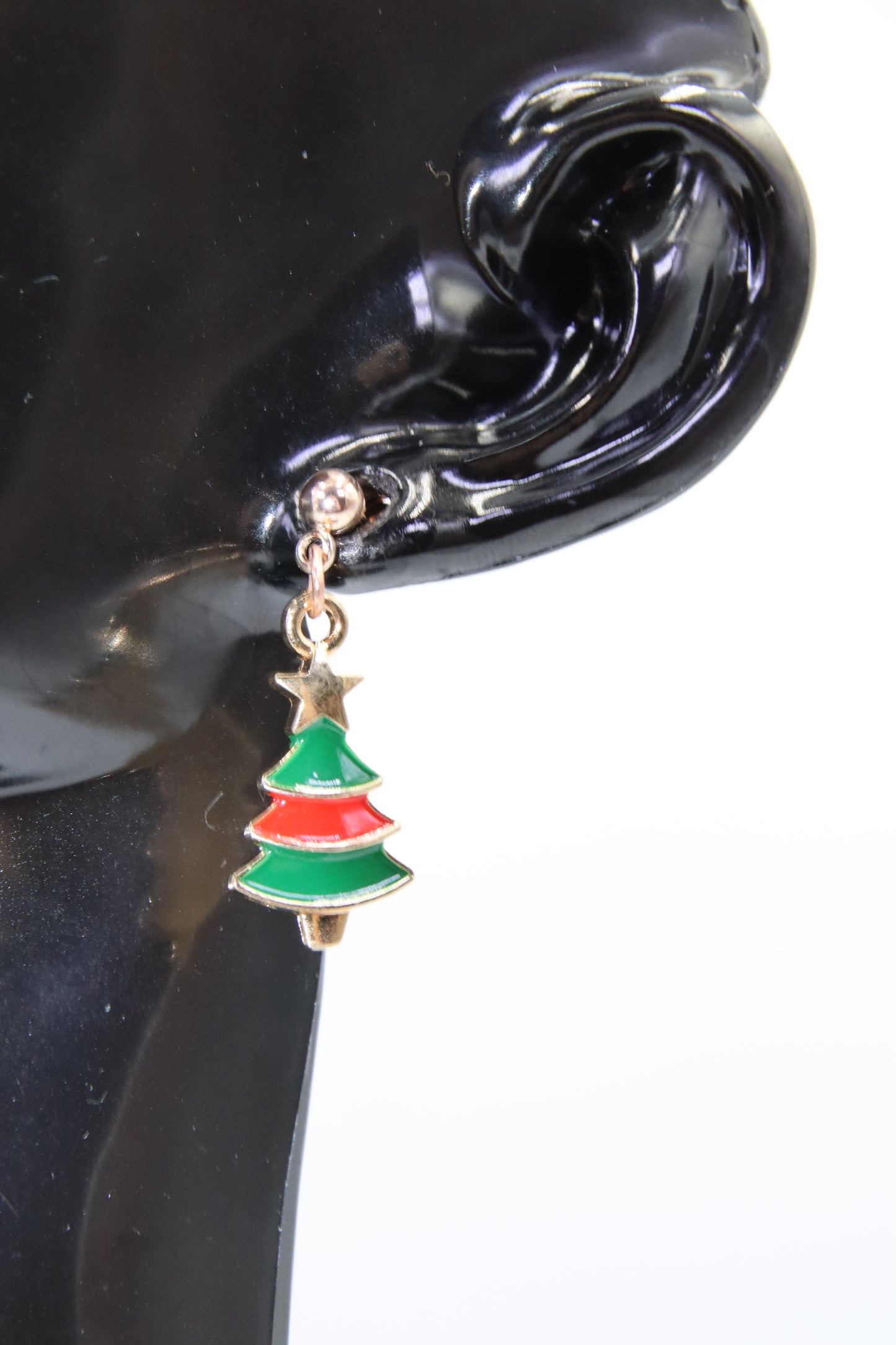 Christmas Earrings, Rose Gold Colour (Various) - Limited Edition