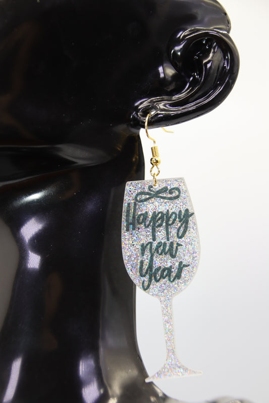 New Years Earrings