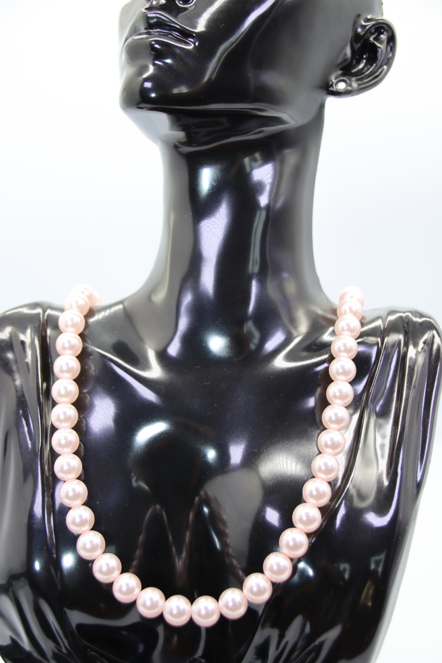 Pink Hematite Necklace (70cm)