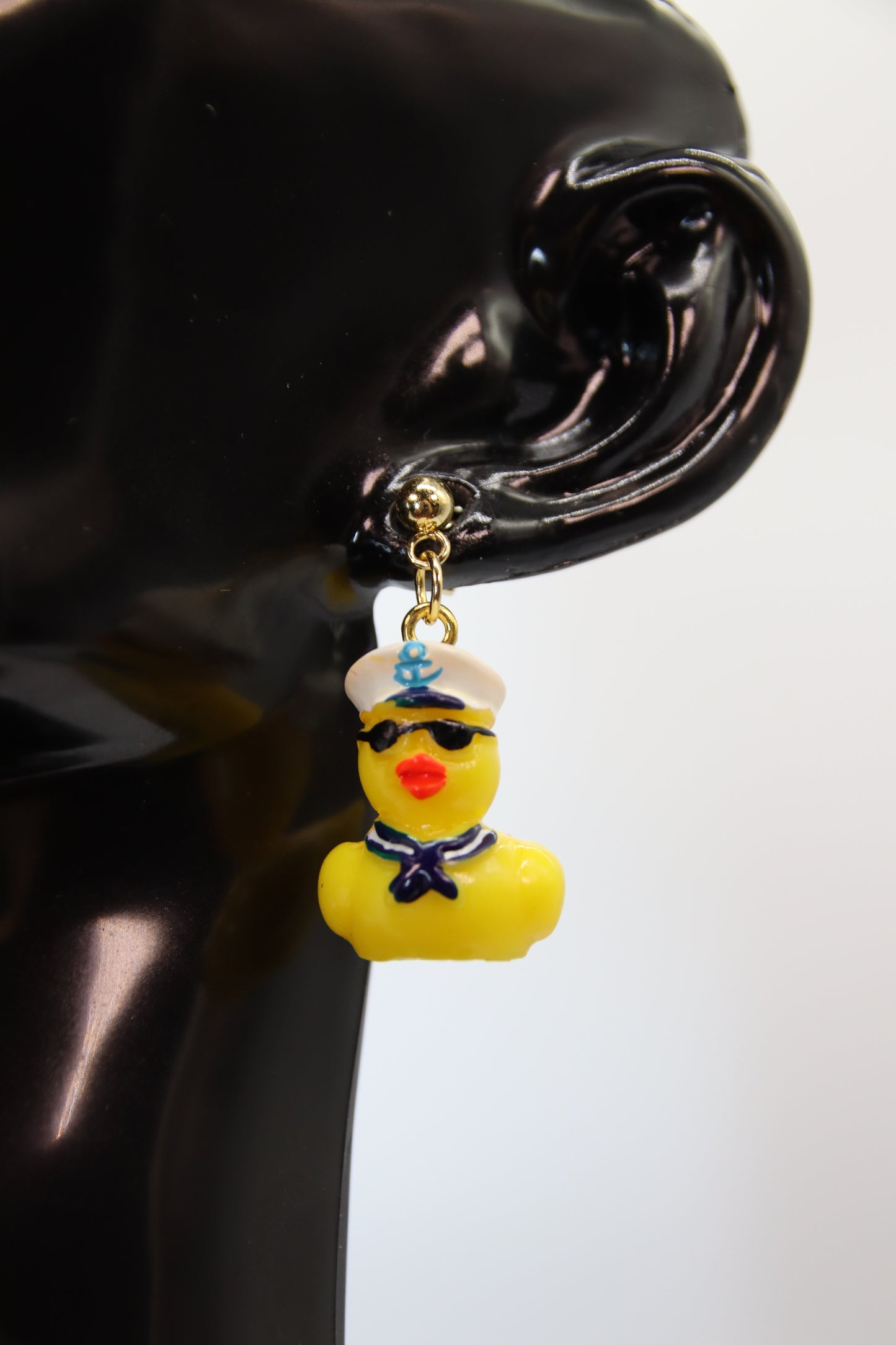Duck Earrings (Gold/Rose Gold/Sterling Silver)