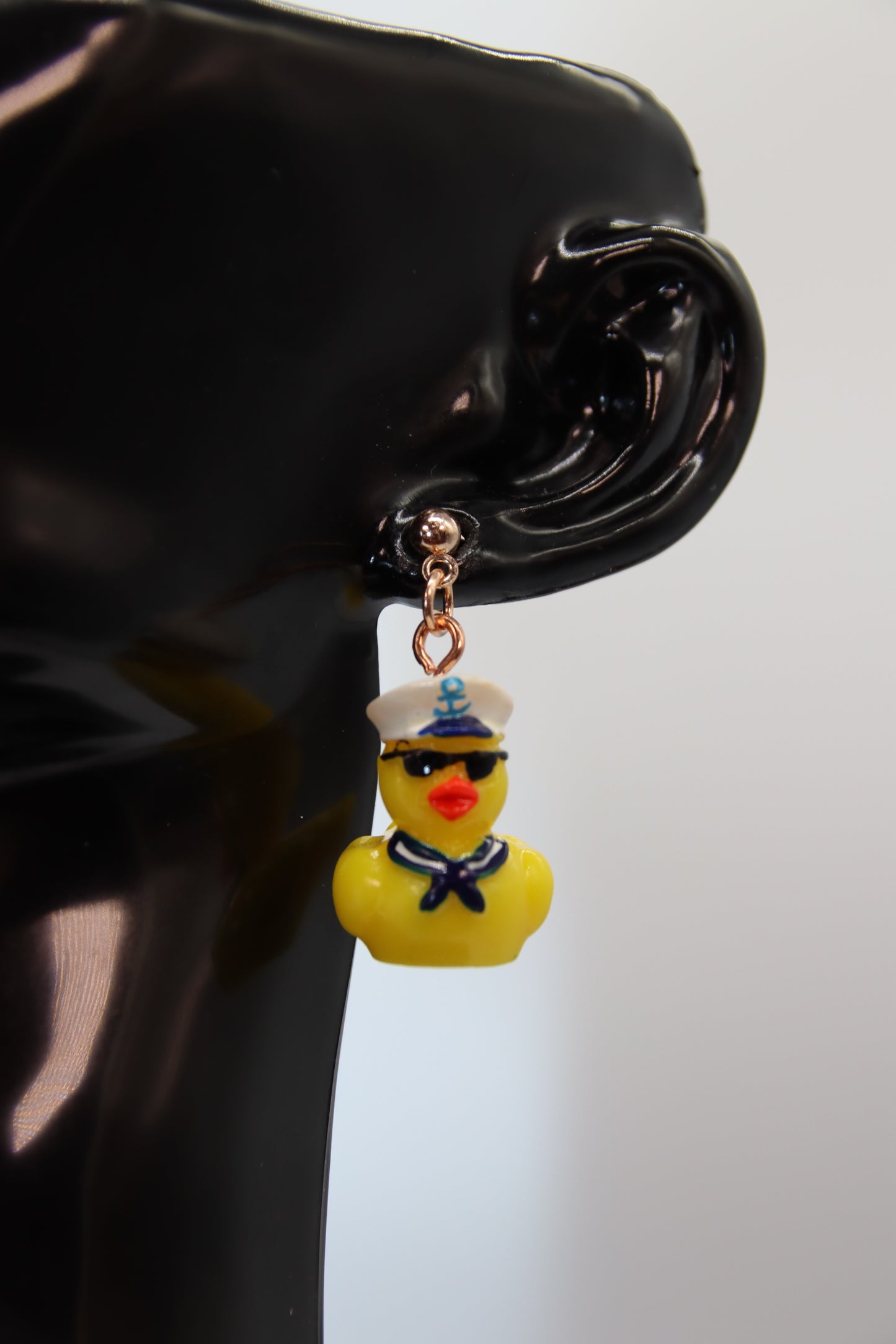 Duck Earrings (Gold/Rose Gold/Sterling Silver)