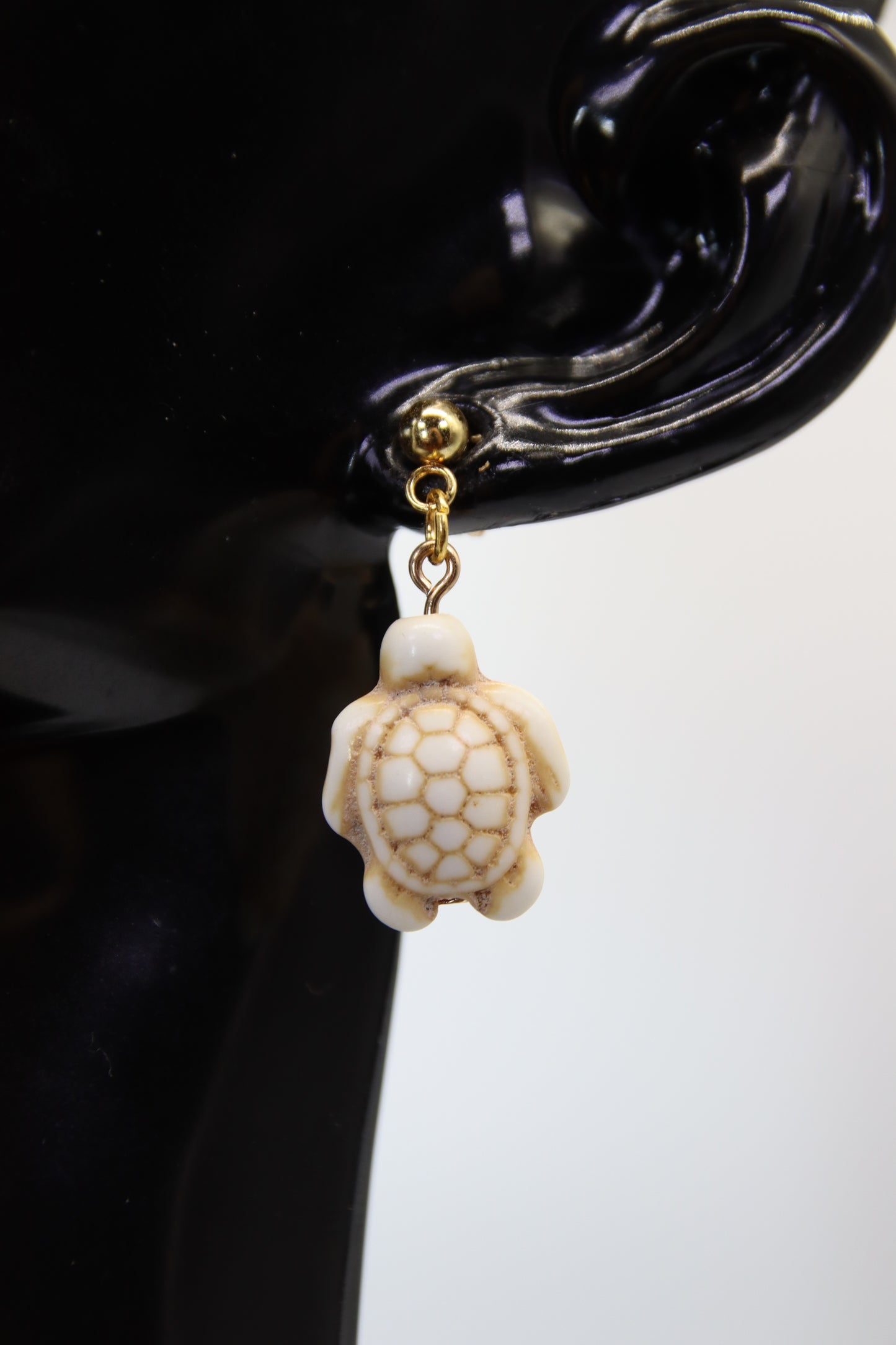Turtle Earrings (Rose Gold, Gold & Silver)