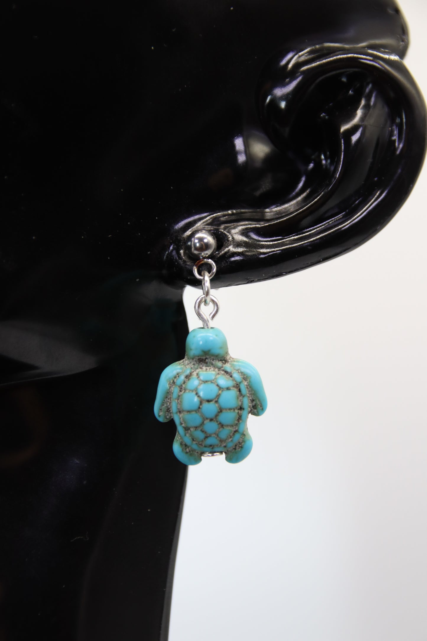 Turtle Earrings (Rose Gold, Gold & Silver)
