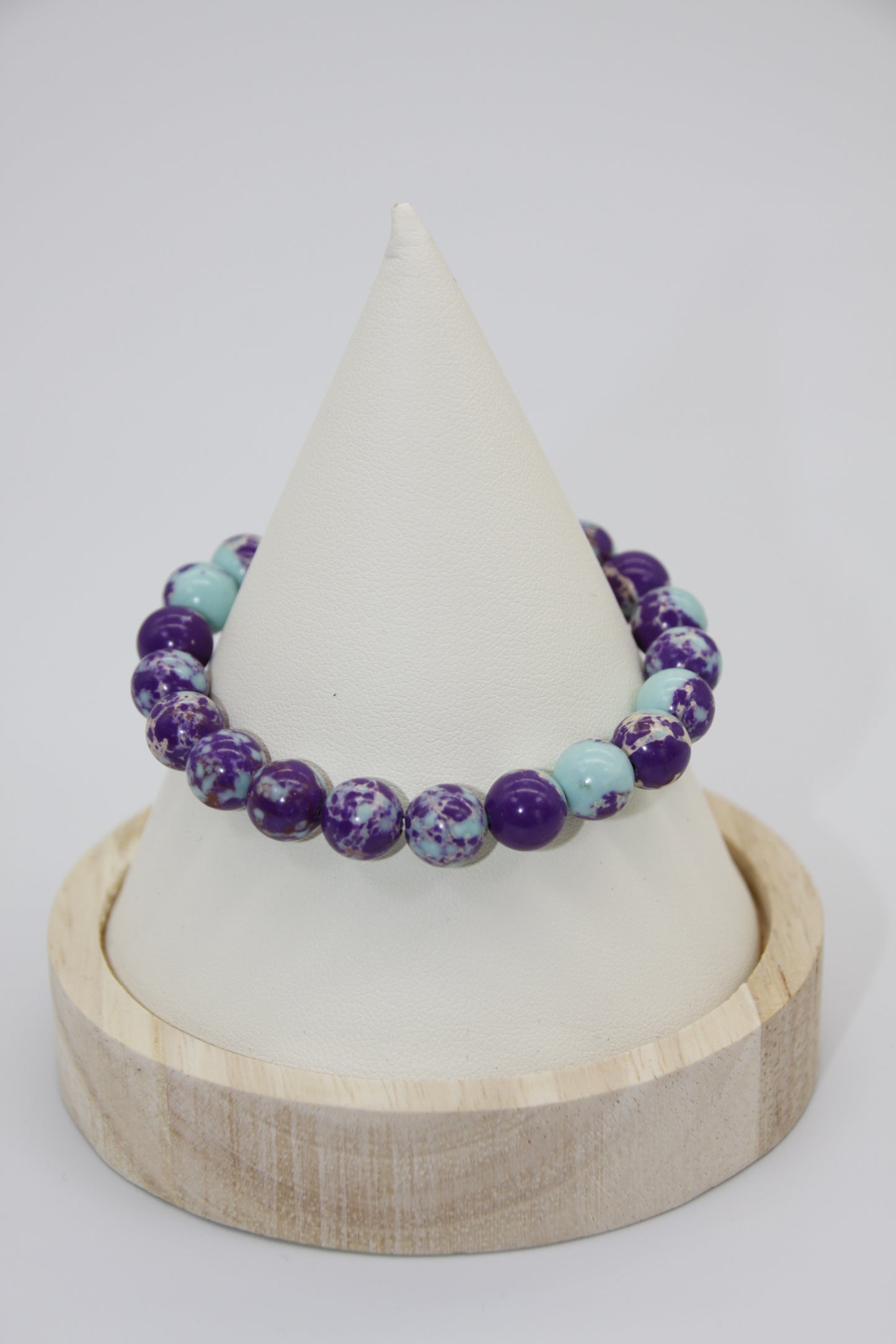 Natural Stone Beads Colorful Beaded, Bracelet