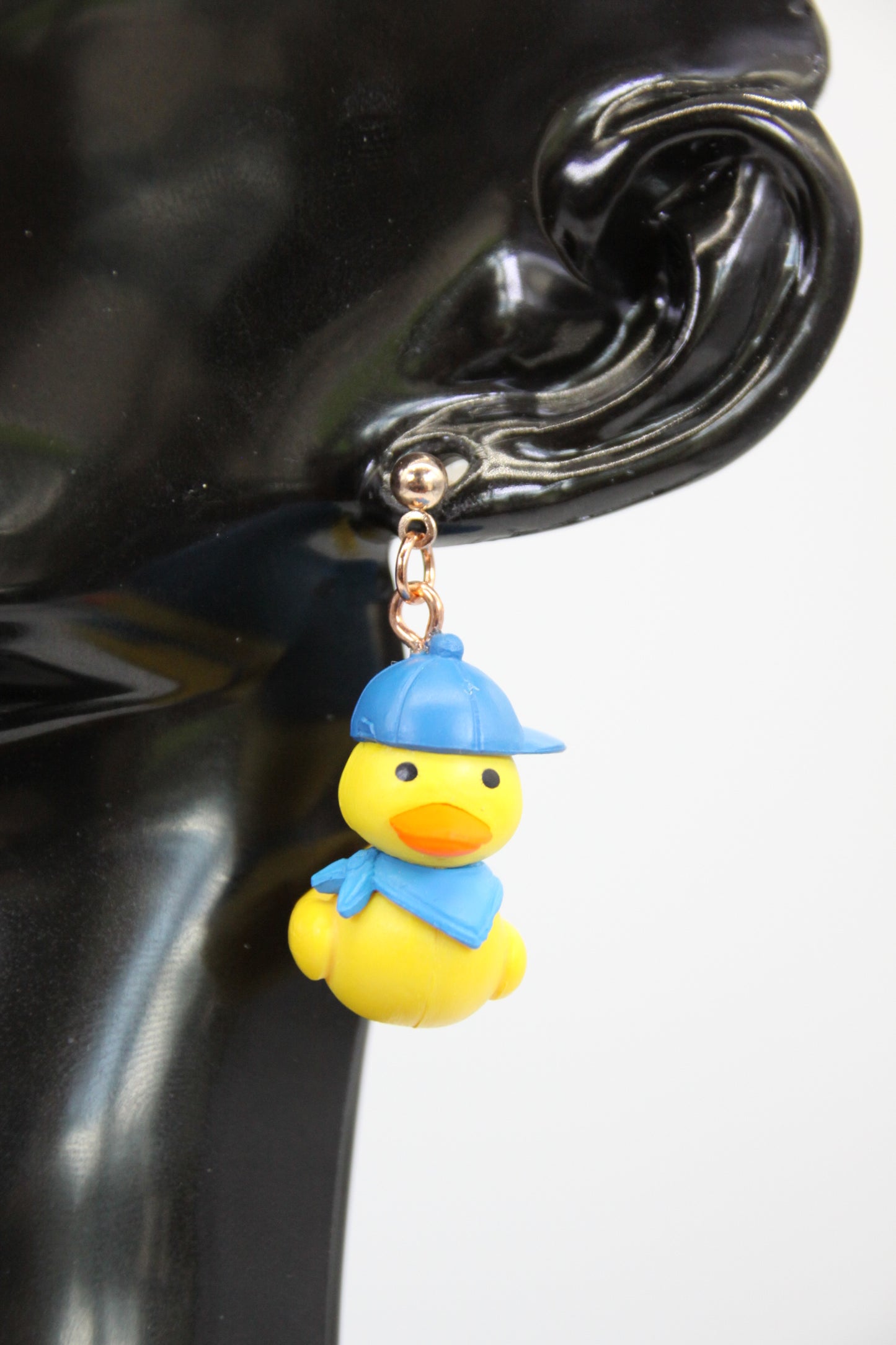 Duck Earrings (Gold/Rose Gold/Sterling Silver)