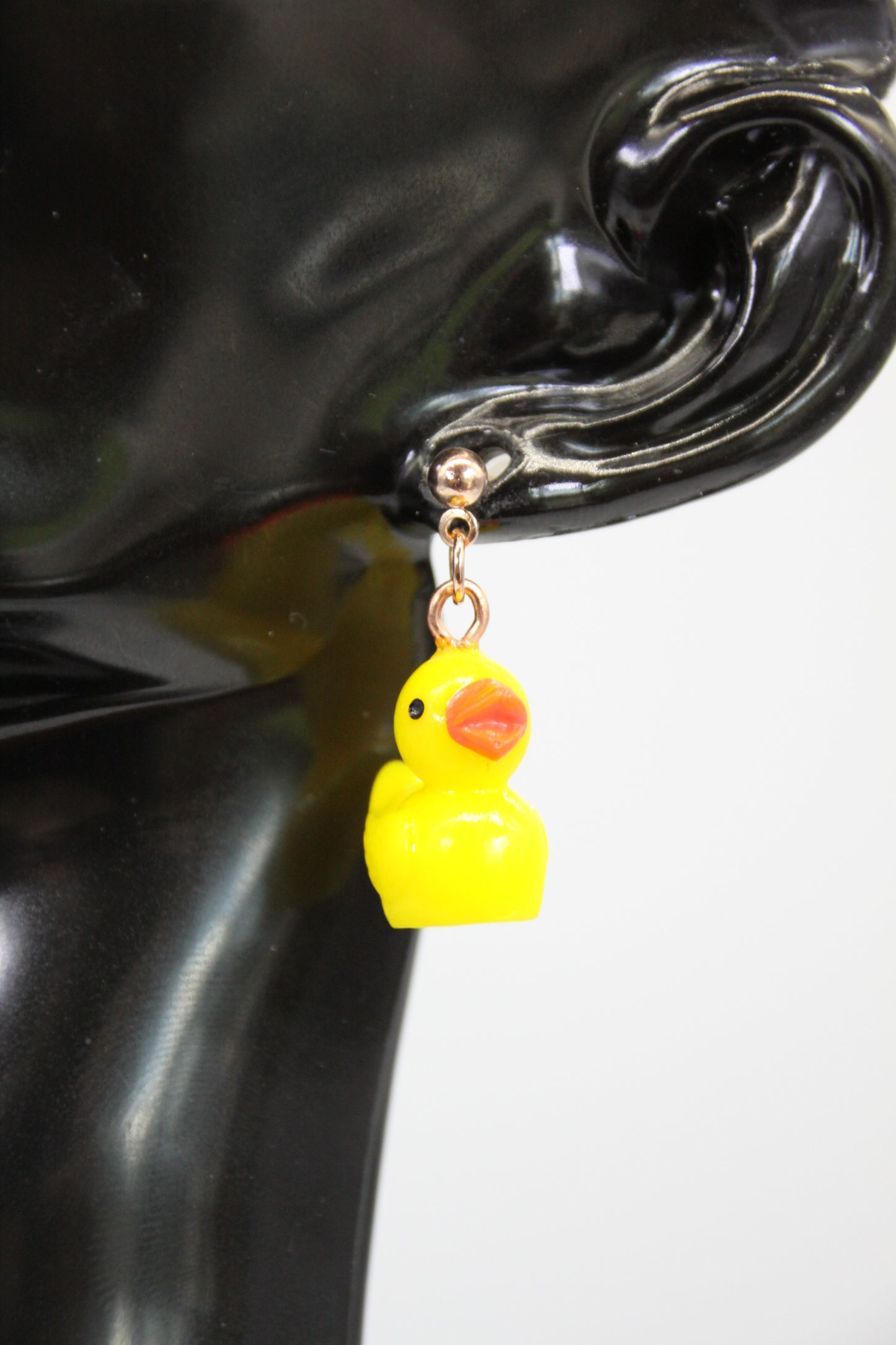 Duck Earrings (Gold/Rose Gold/Sterling Silver)