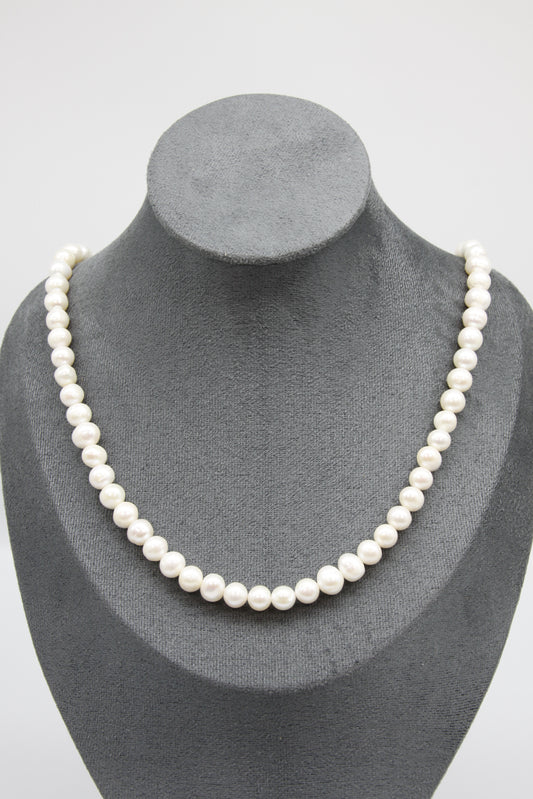 Authentic Freshwater Pearl Necklace, 60cm