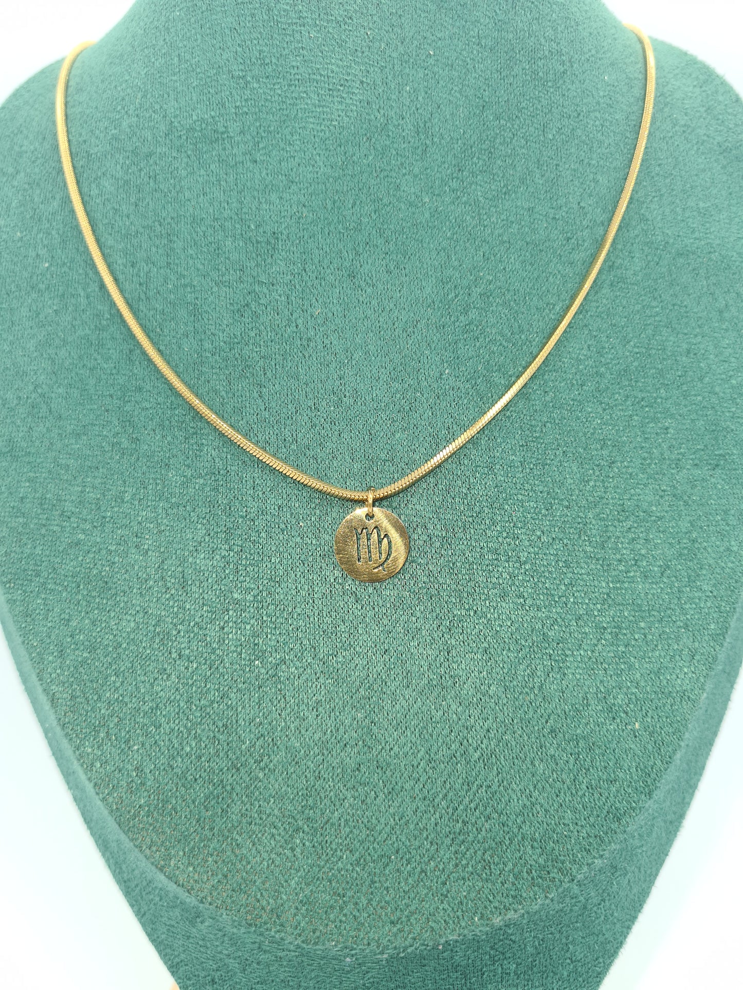 Zodiac Sign, Necklace, 60cm, Gold