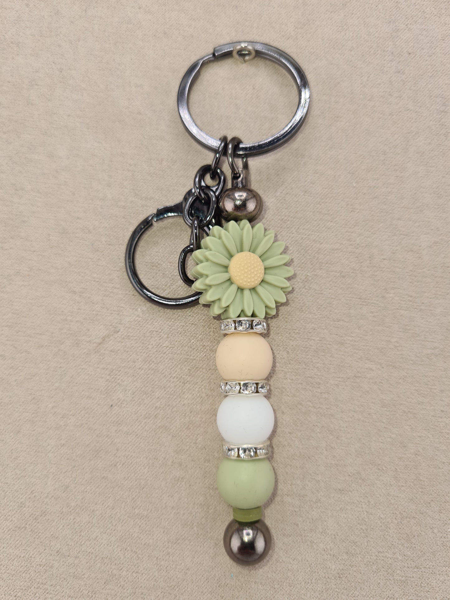 Flower Themed Keychains (Various)
