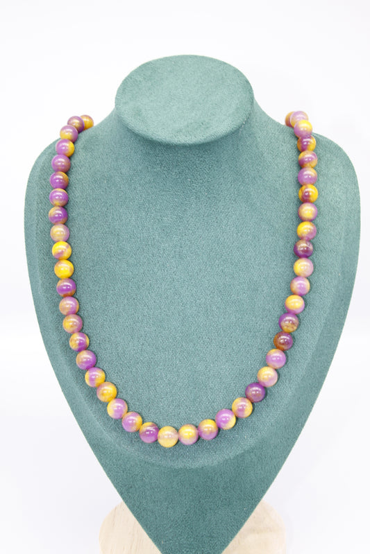 Jade Two Tone Necklace (60cm)