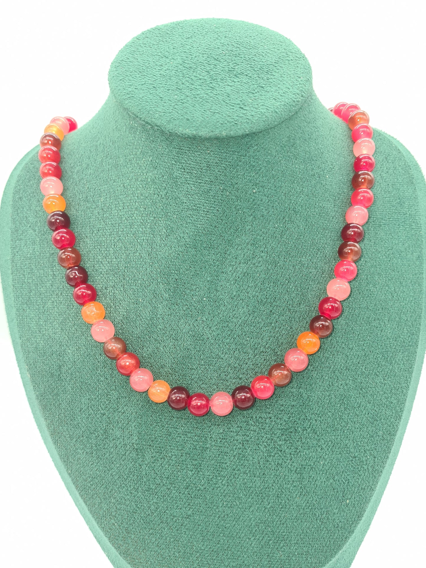 Glass Two-Tone Childs Necklace (40cm/50cm)