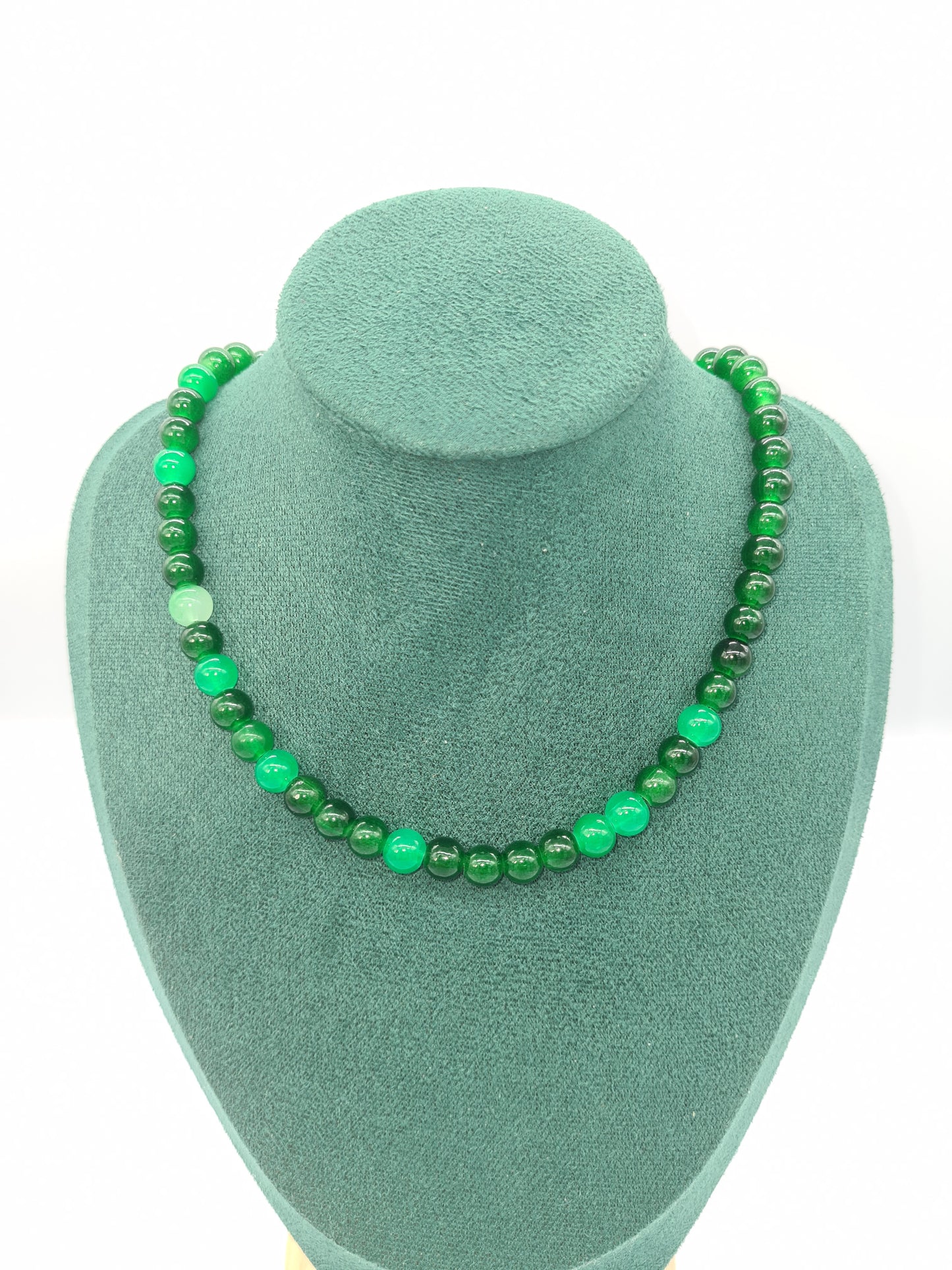 Glass Two-Tone Childs Necklace (40cm/50cm)