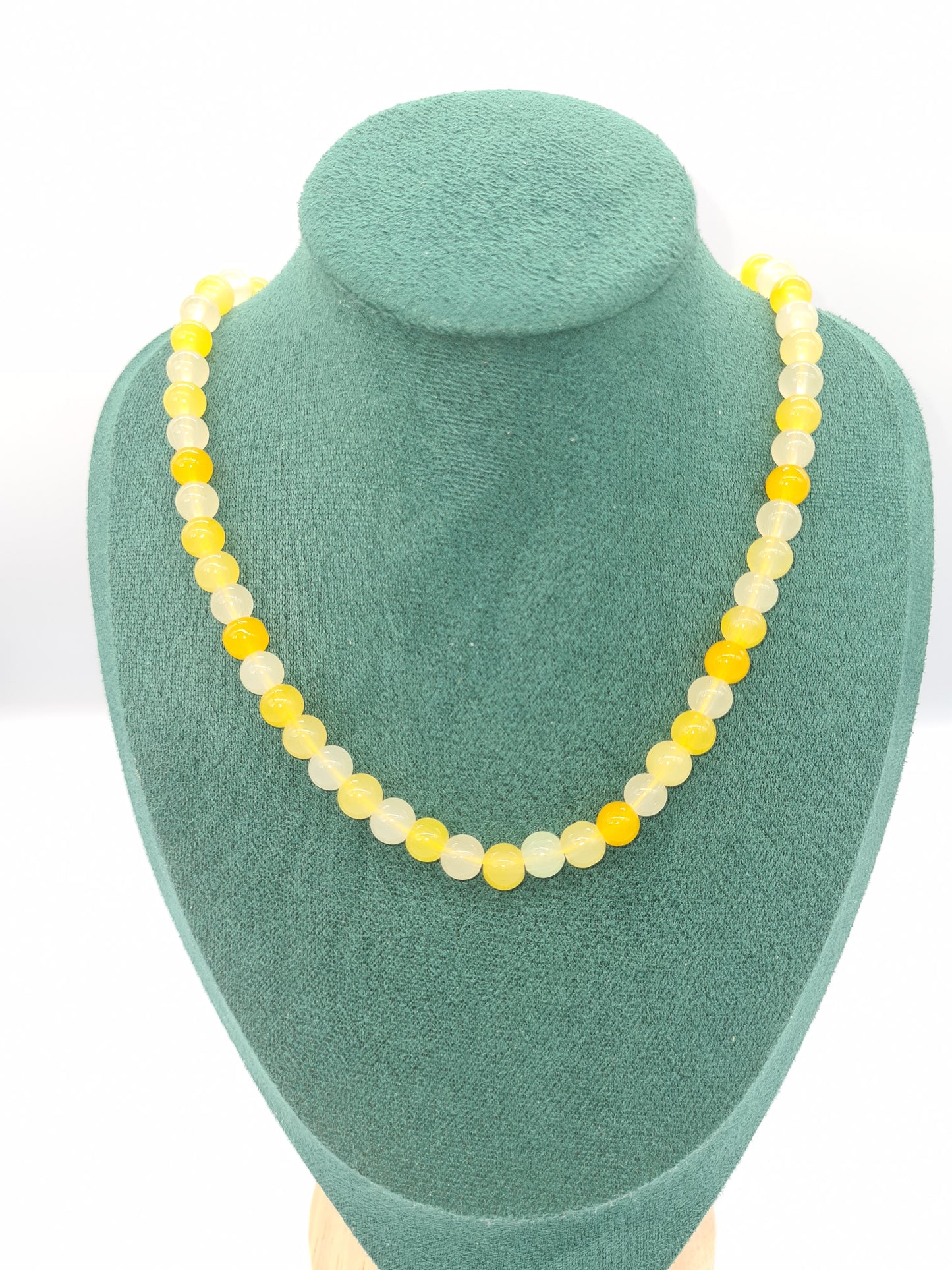 Glass Two-Tone Childs Necklace (40cm/50cm)
