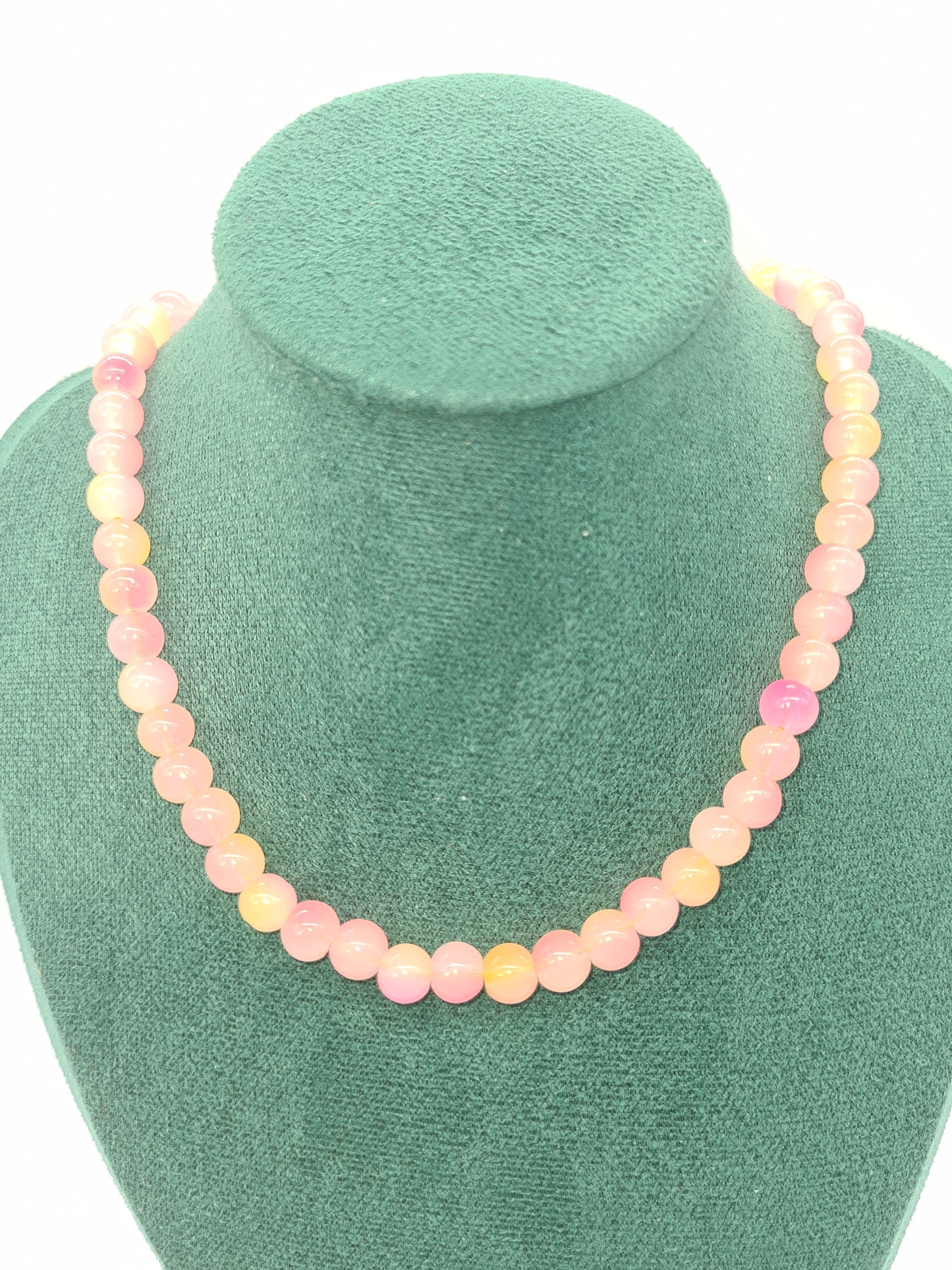 Glass Two-Tone Childs Necklace (40cm/50cm)