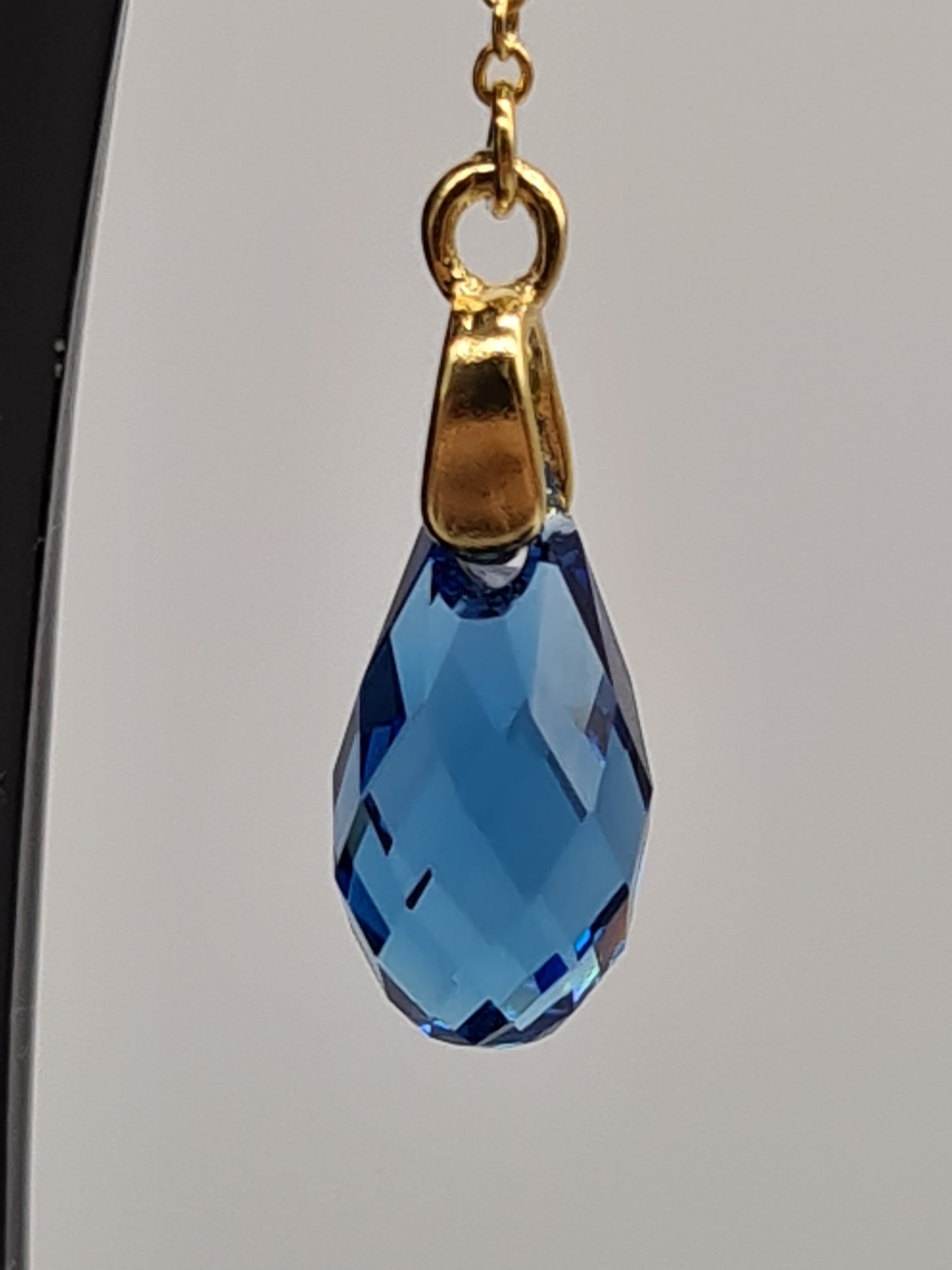 Swarovski Crystal, Earrings, Hook Chain (Gold, Silver & Rose Gold)