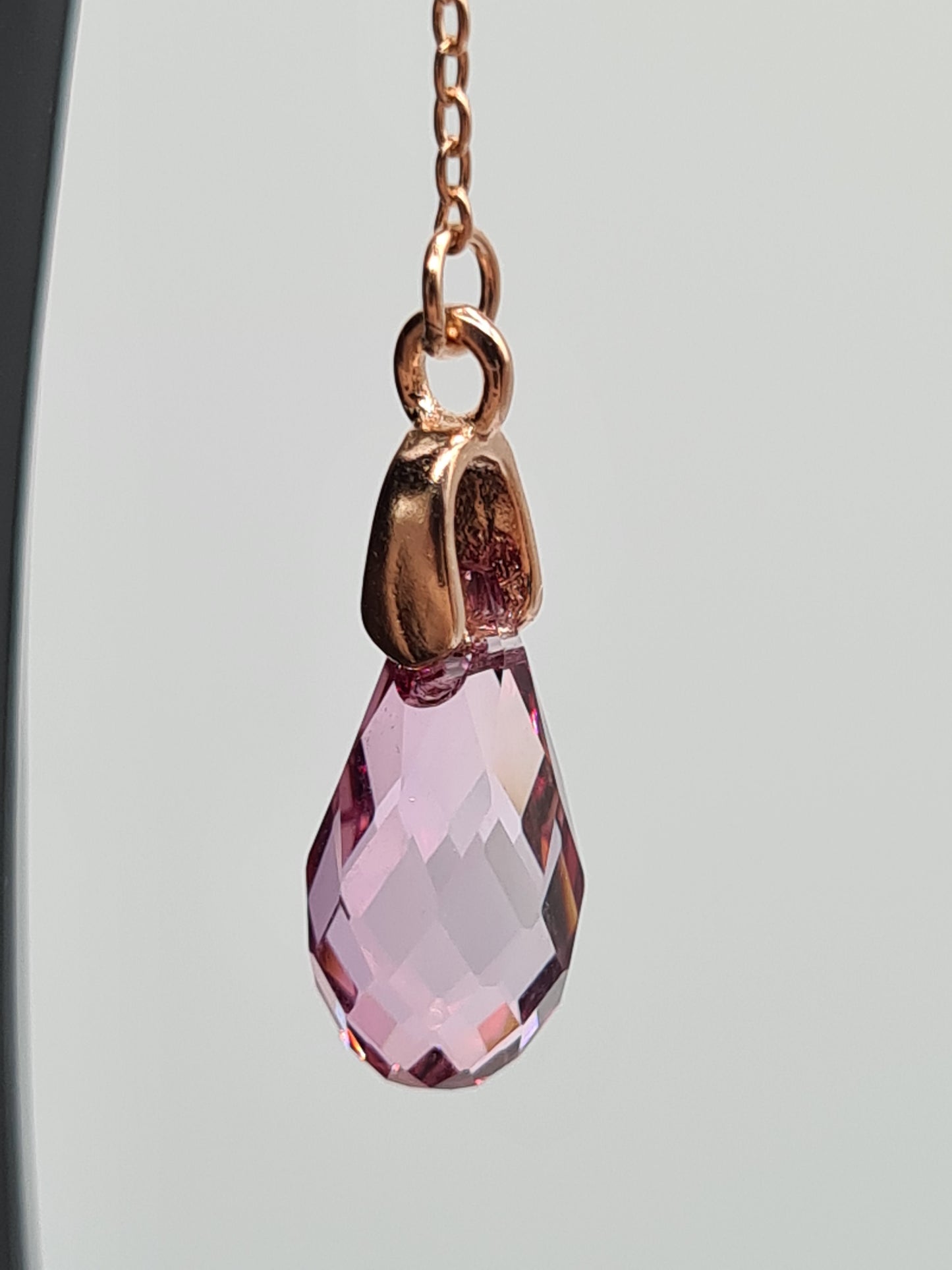 Swarovski Crystal, Earrings, Hook Chain (Gold, Silver & Rose Gold)
