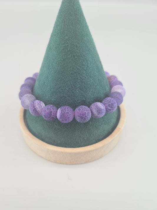 Cracked Agate Adjustable Bracelets