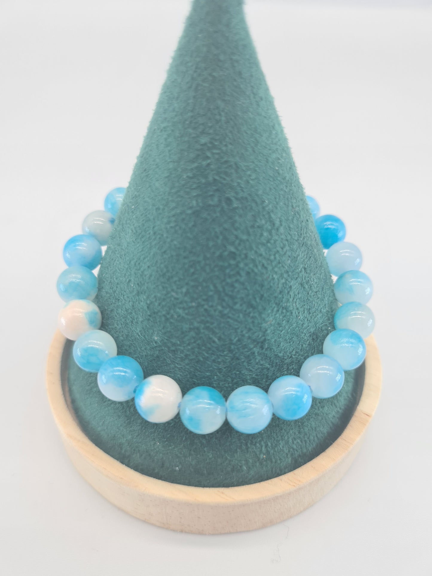 Blue White Persian Adjustable Bracelet