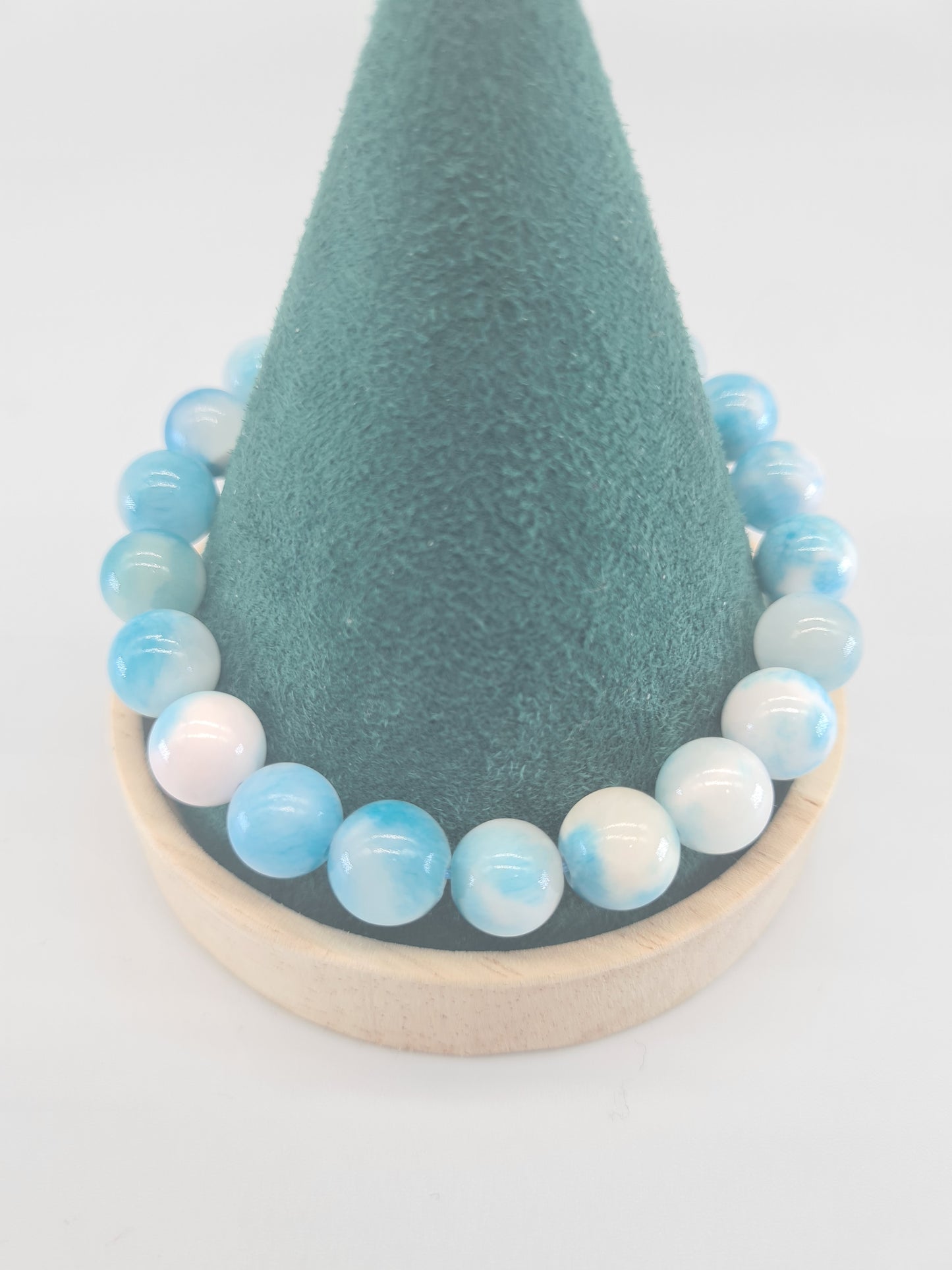 Blue White Persian Adjustable Bracelet