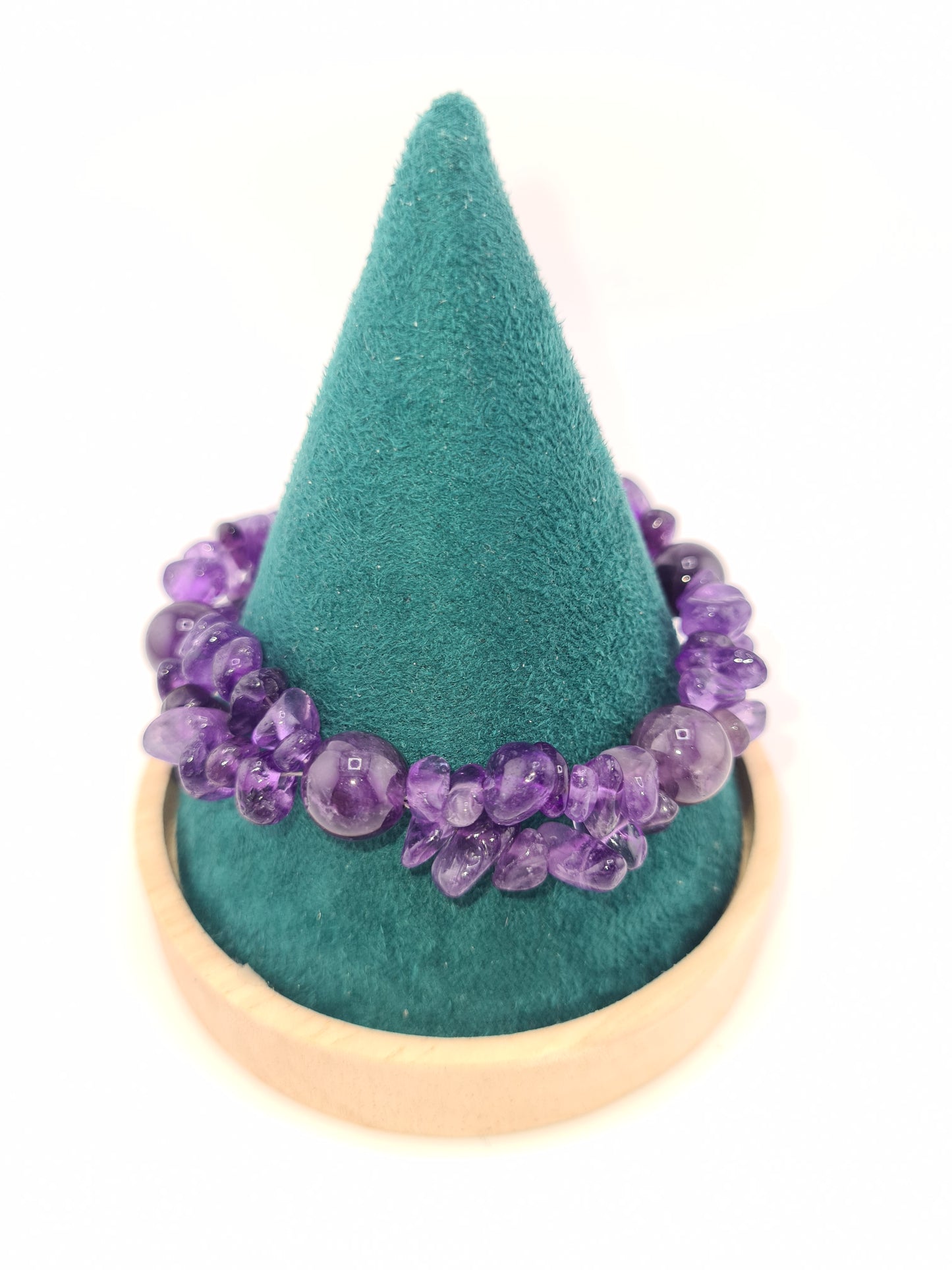 Bracelet, Natural Gemstone Chip Beads