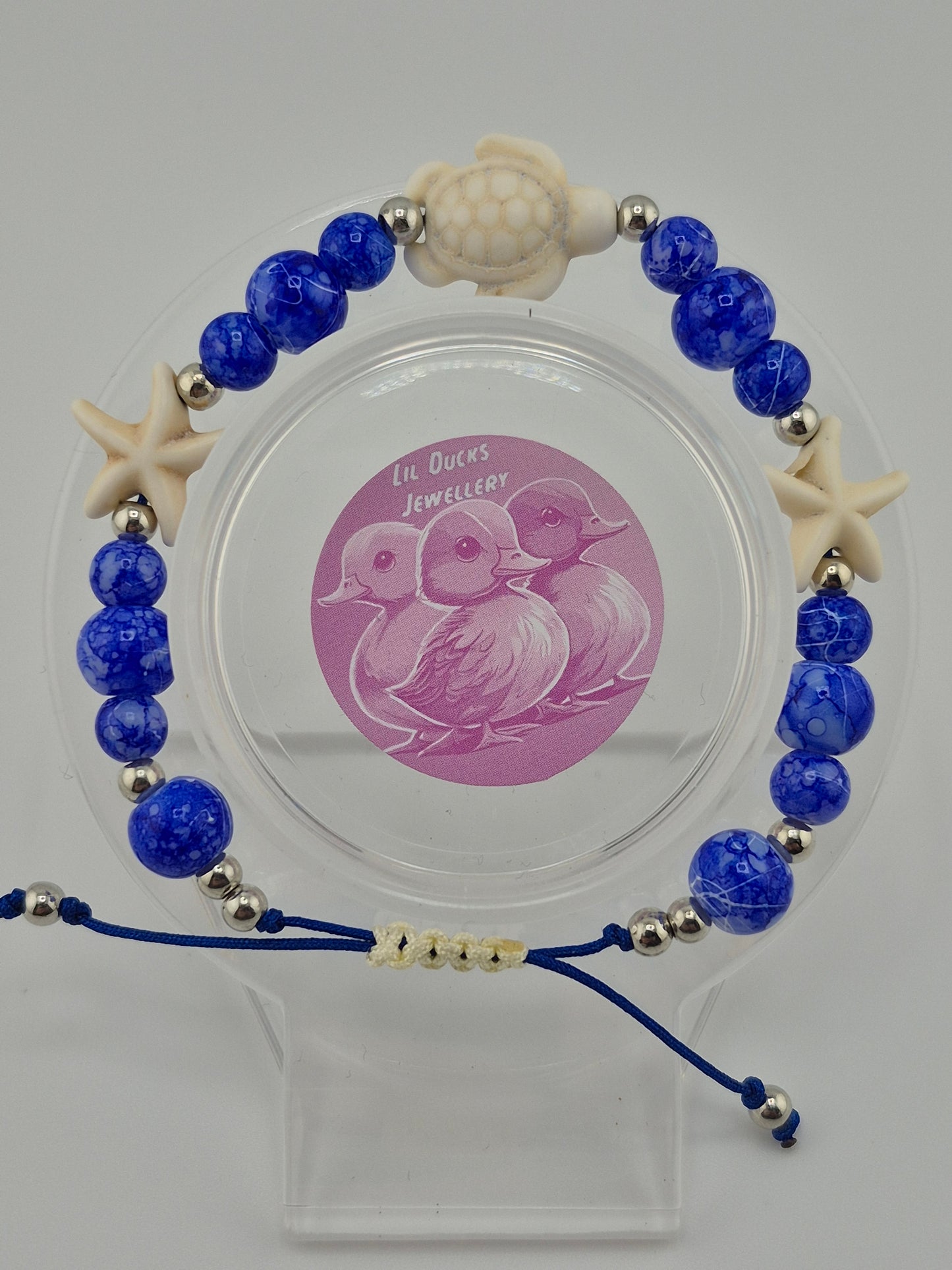 Tropical Island Adjustable Bracelets (Multi-Colour Glass)