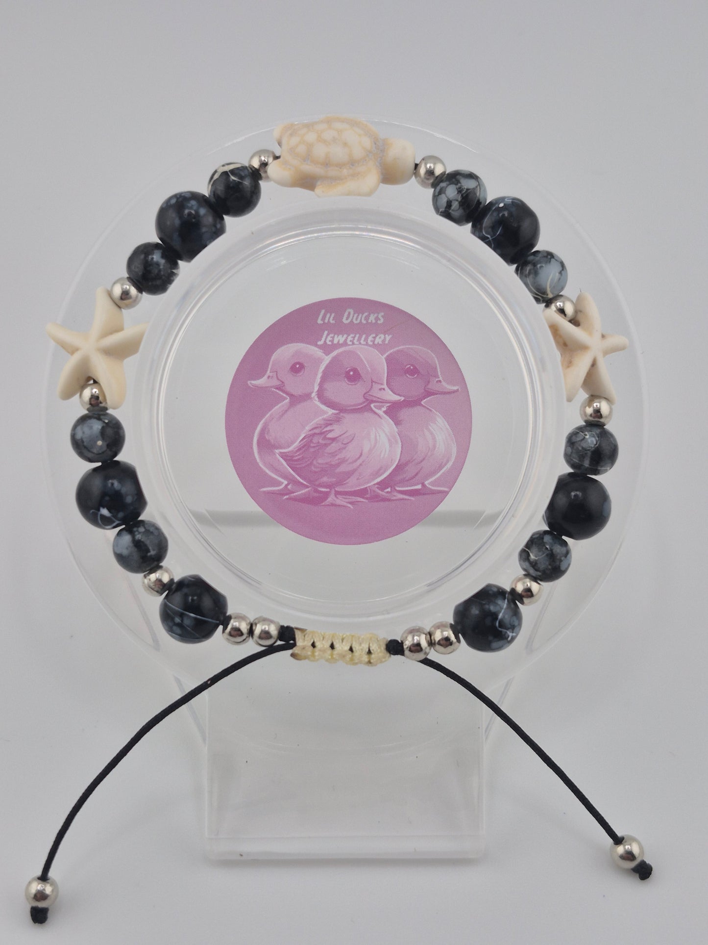 Tropical Island Adjustable Bracelets (Multi-Colour Glass)