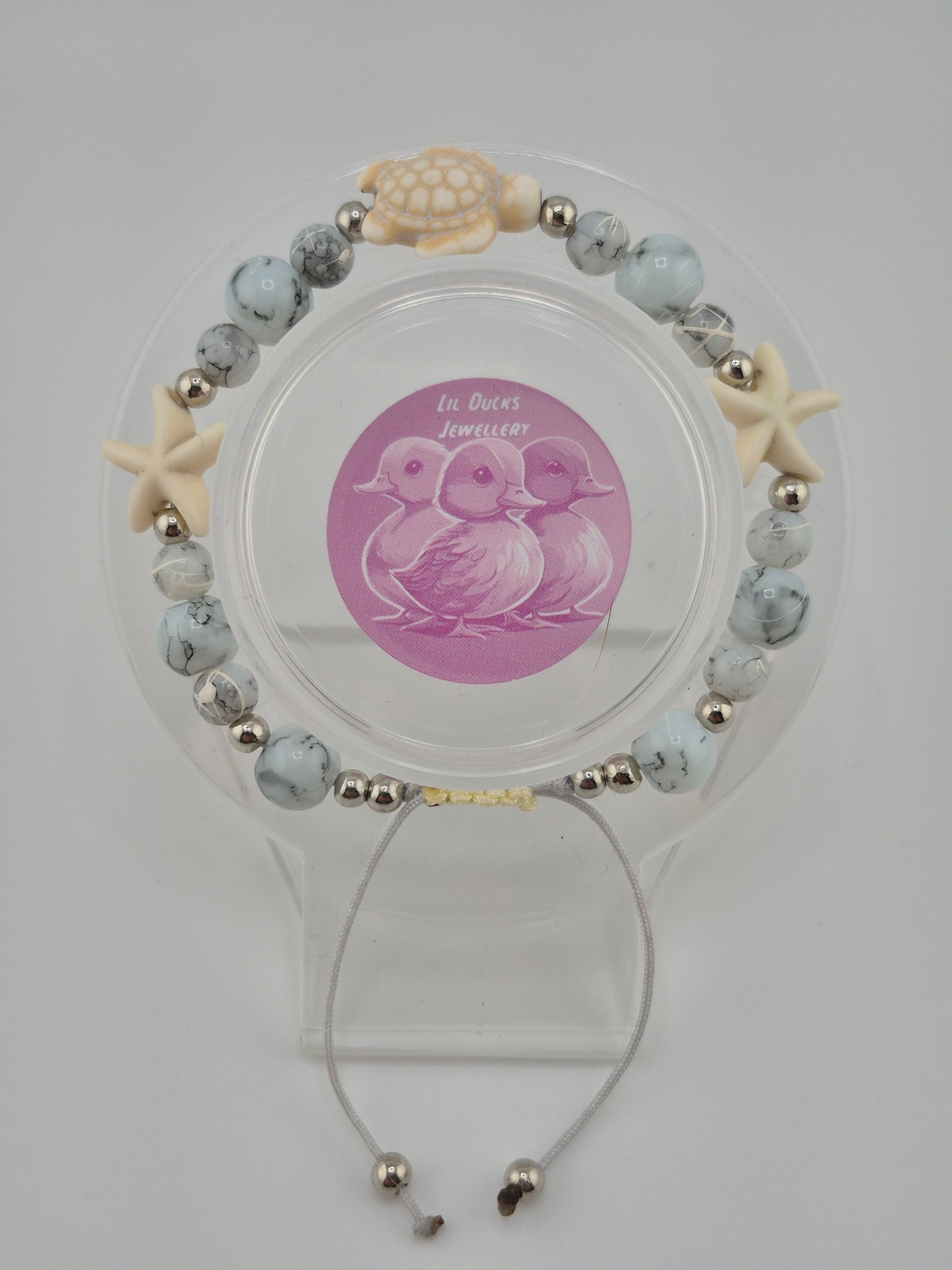 Tropical Island Adjustable Bracelets (Multi-Colour Glass)