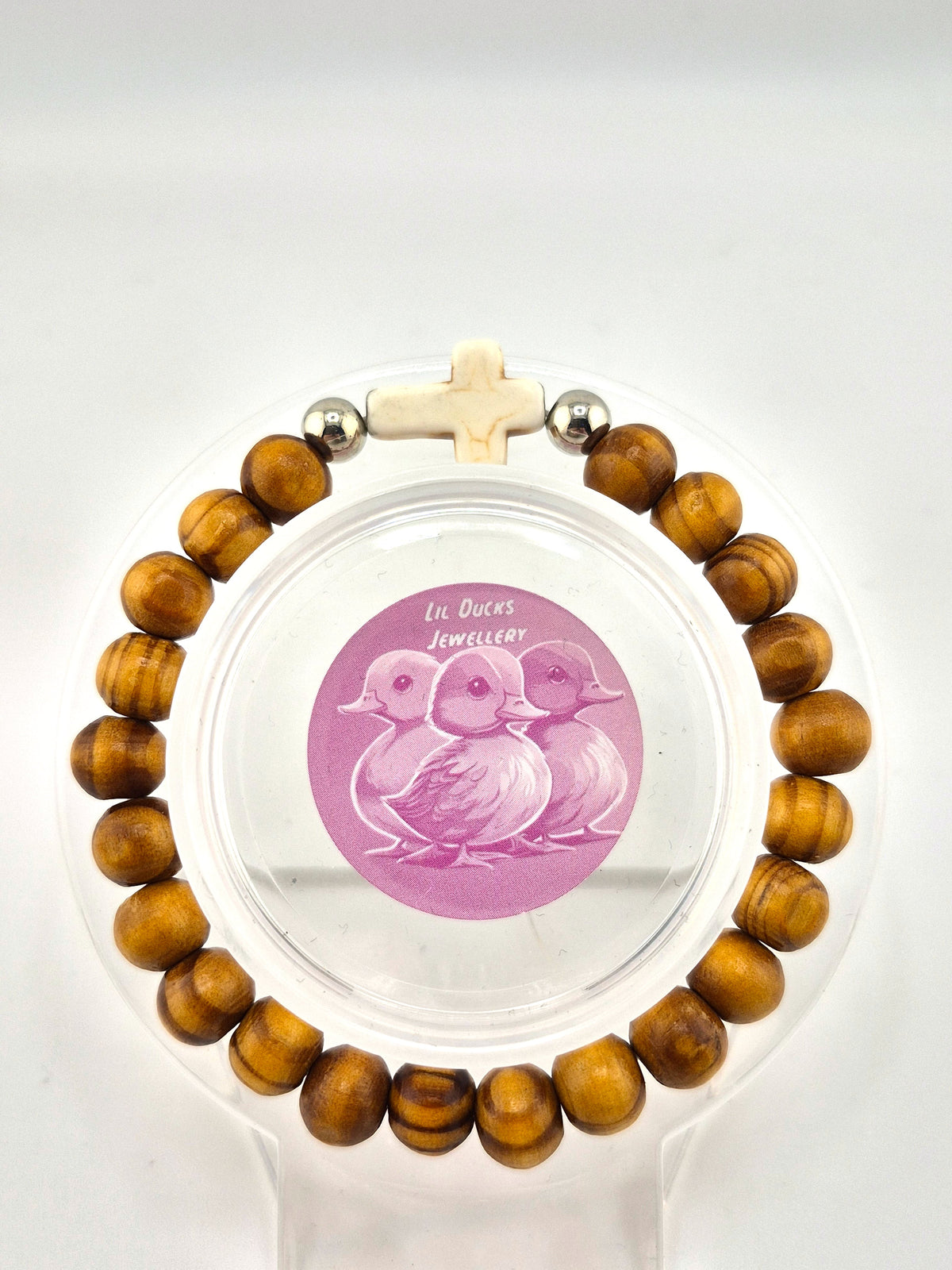 Bracelet, Wooden Religous, Elastic