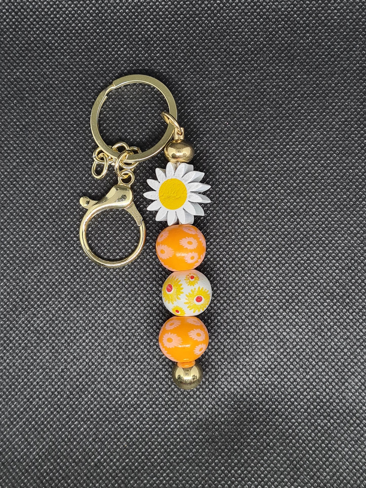 Flower Themed Keychains (Various)