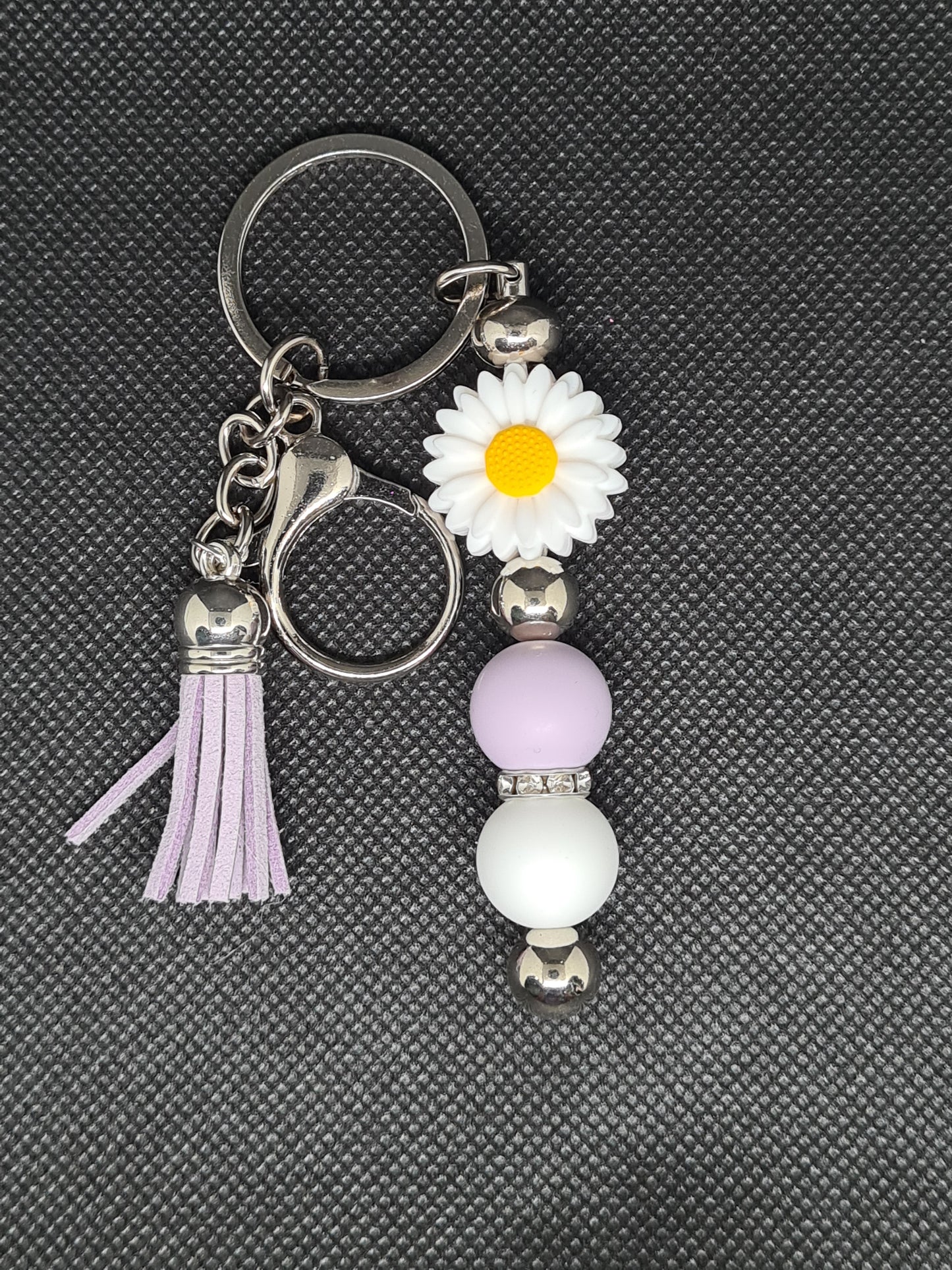 Flower Themed Keychains (Various)
