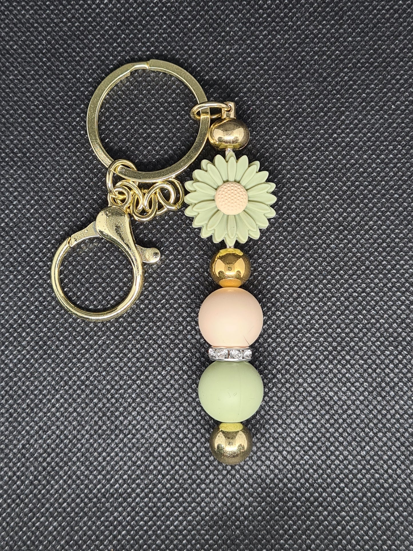 Flower Themed Keychains (Various)