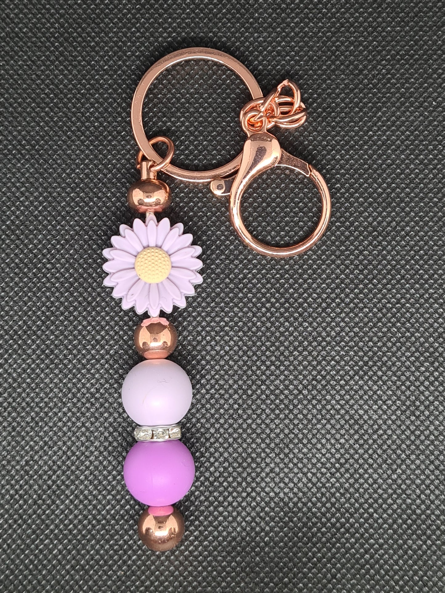 Flower Themed Keychains (Various)