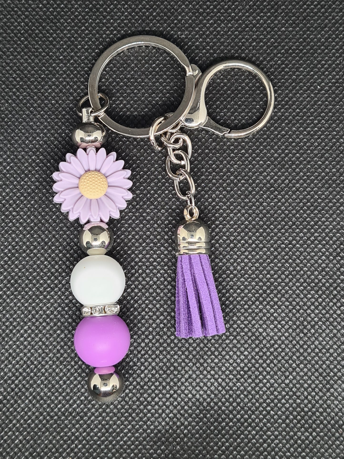 Flower Themed Keychains (Various)