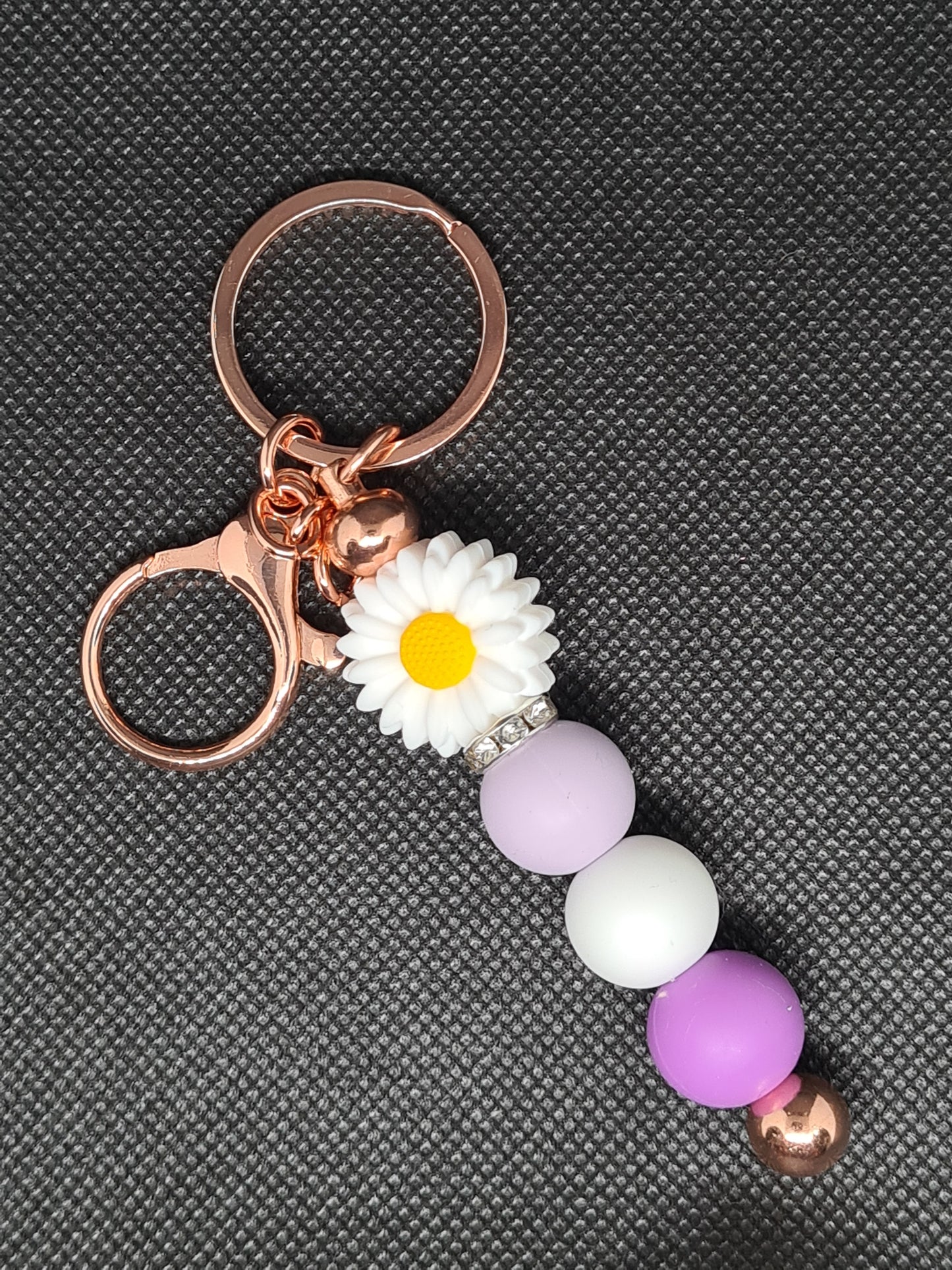 Flower Themed Keychains (Various)