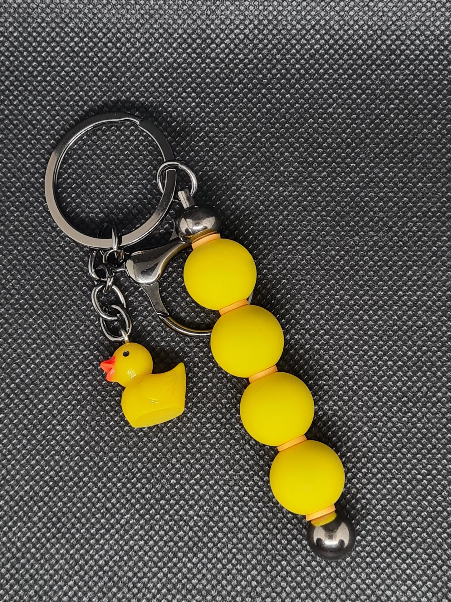 Rubber Duckey Key Chain