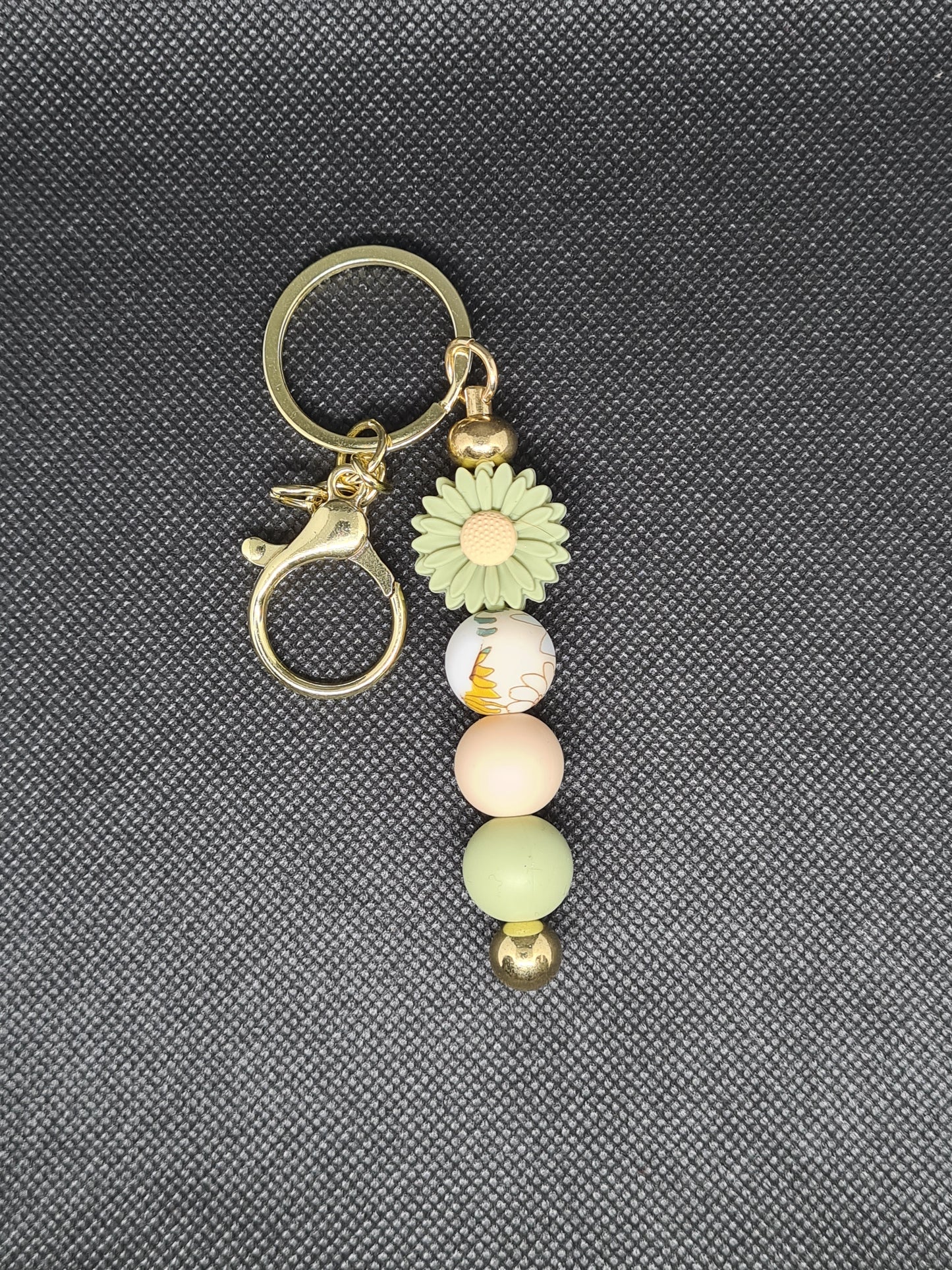 Flower Themed Keychains (Various)