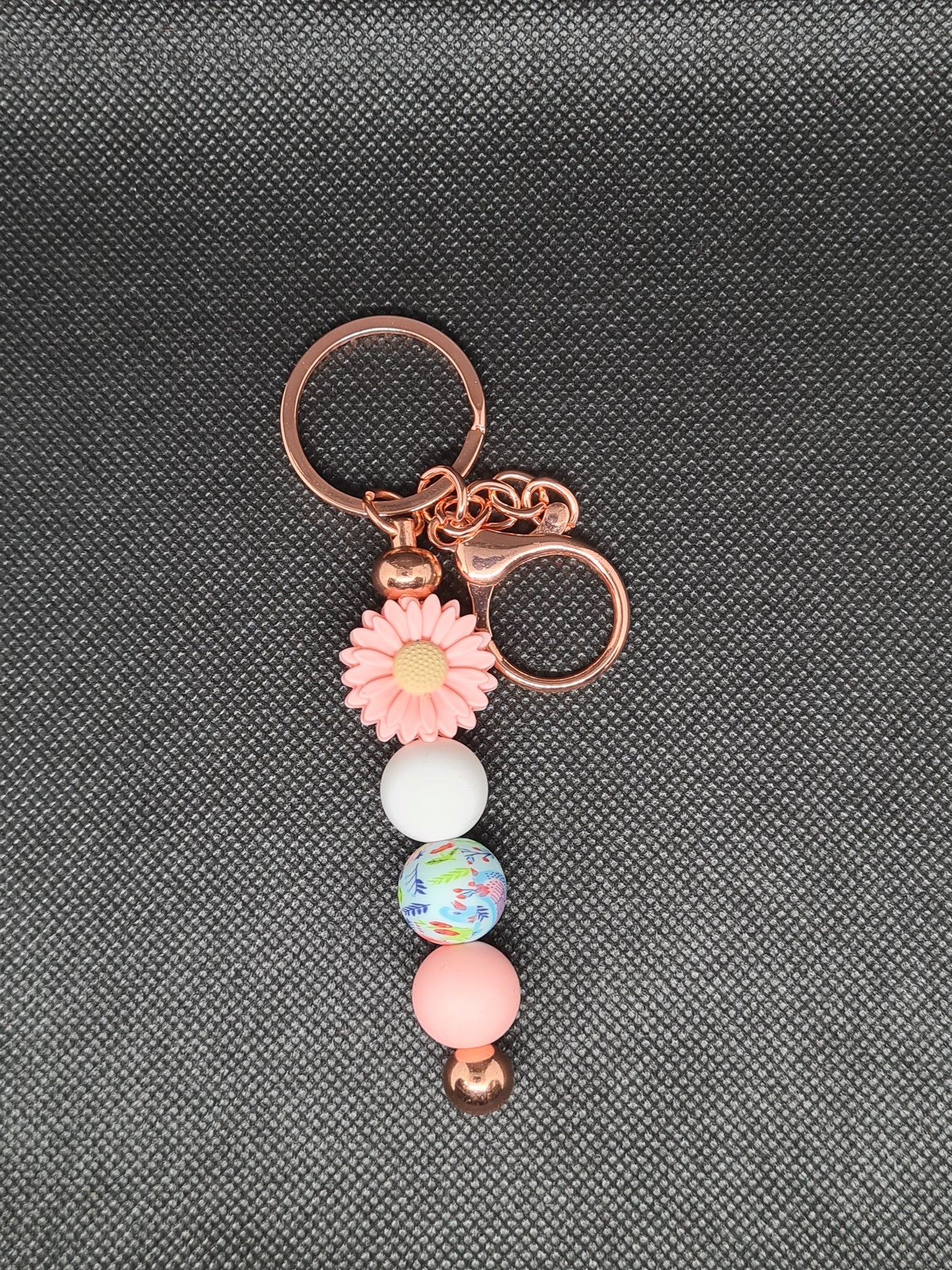 Flower Themed Keychains (Various)