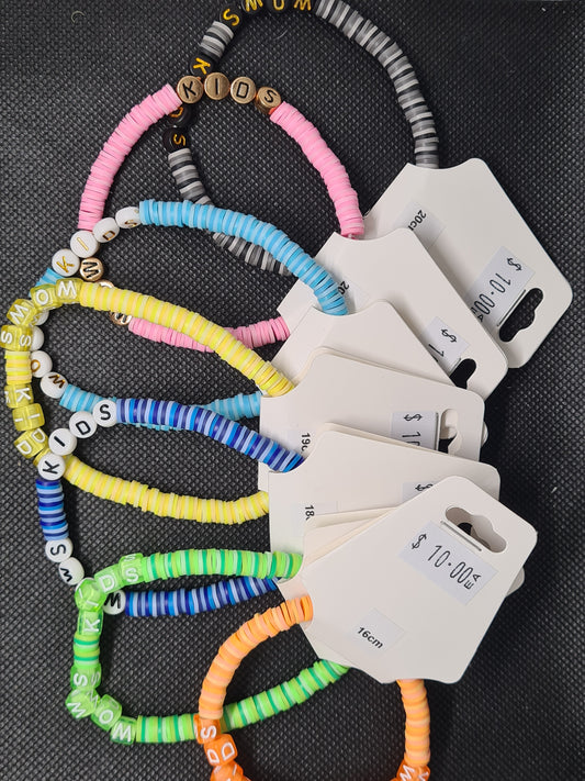 WOWS - Kids Bracelets Various Colours (16/17/18/19/20cm)
