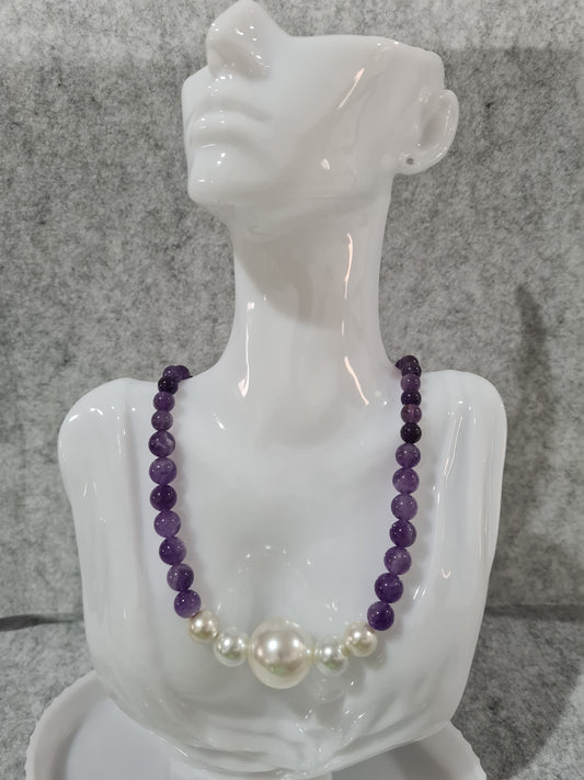 Amethyst Necklace (54/58/64cm)