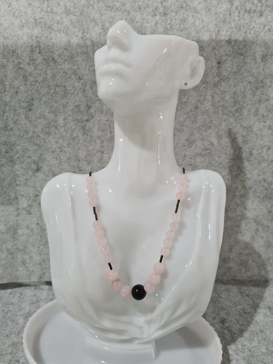 Rose Quartz Necklaces (41/62/66cm)
