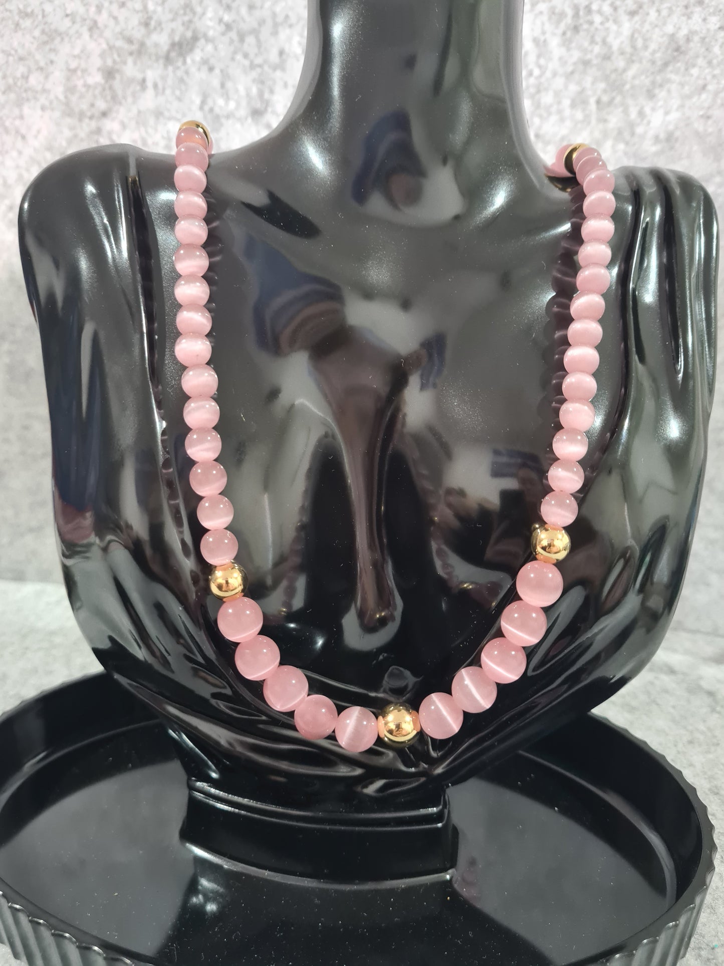 Breast Cancer Necklace (70cm/75cm)