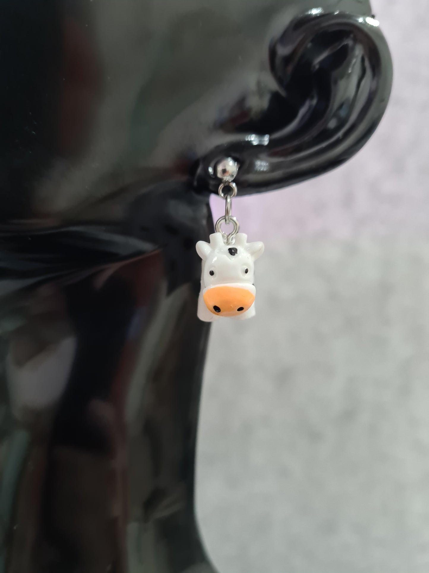 Cow Stud Earrings (Gold/SIlver/Rose Gold)