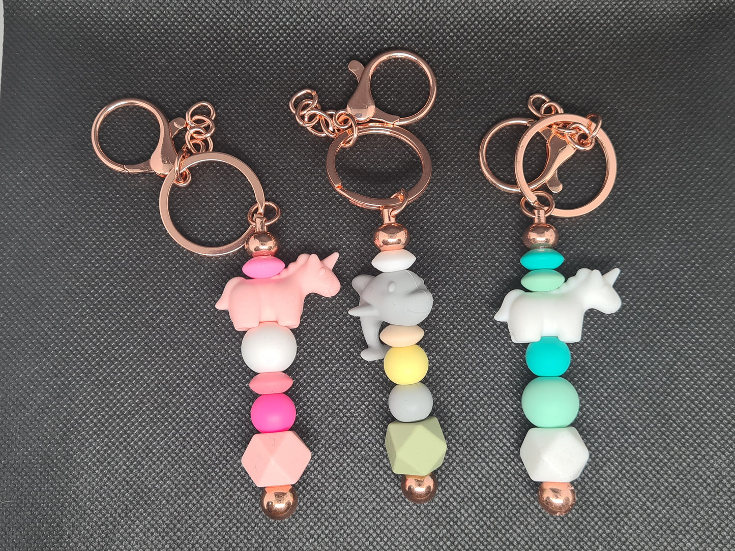 Animal Keychain, Various Colours