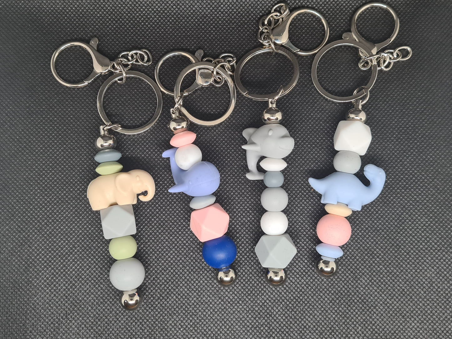 Animal Keychain, Various Colours