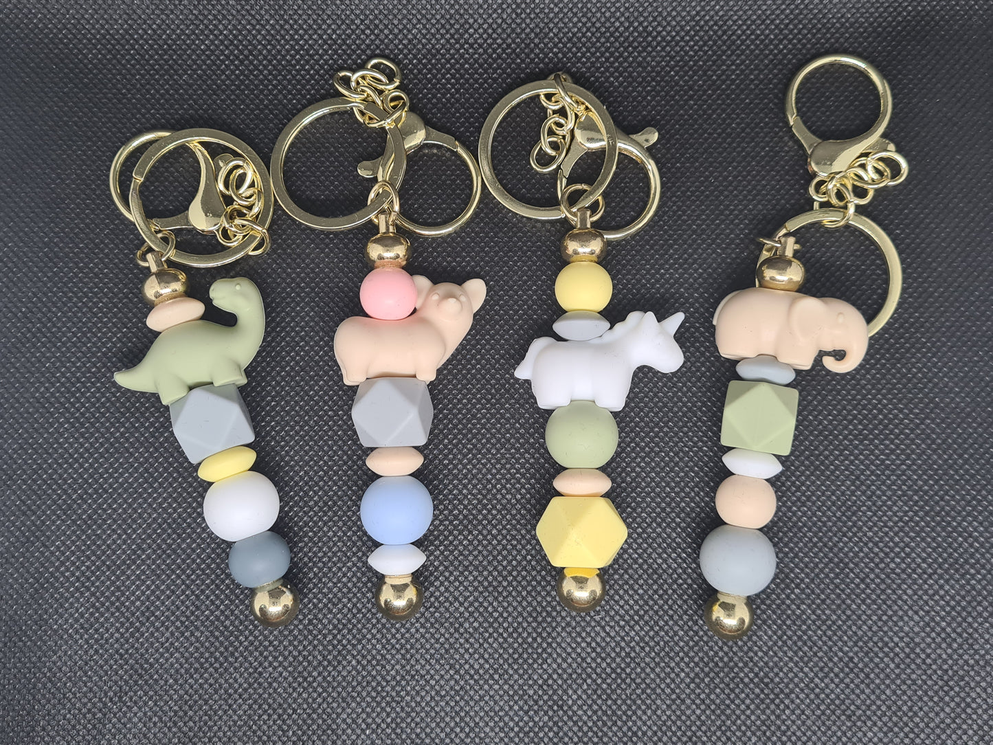 Animal Keychain, Various Colours